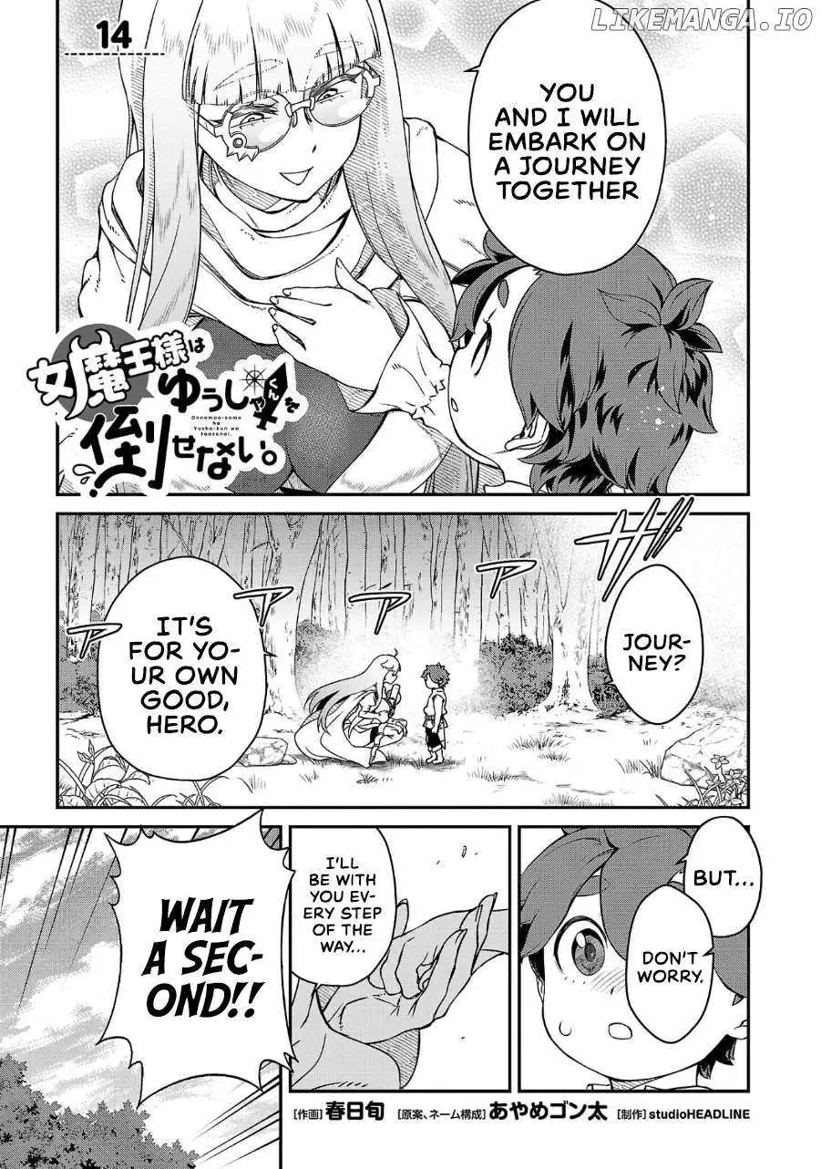 Onnamaou-Sama Wa Yuusha-Kun O Taosenai. Chapter 14 page 2