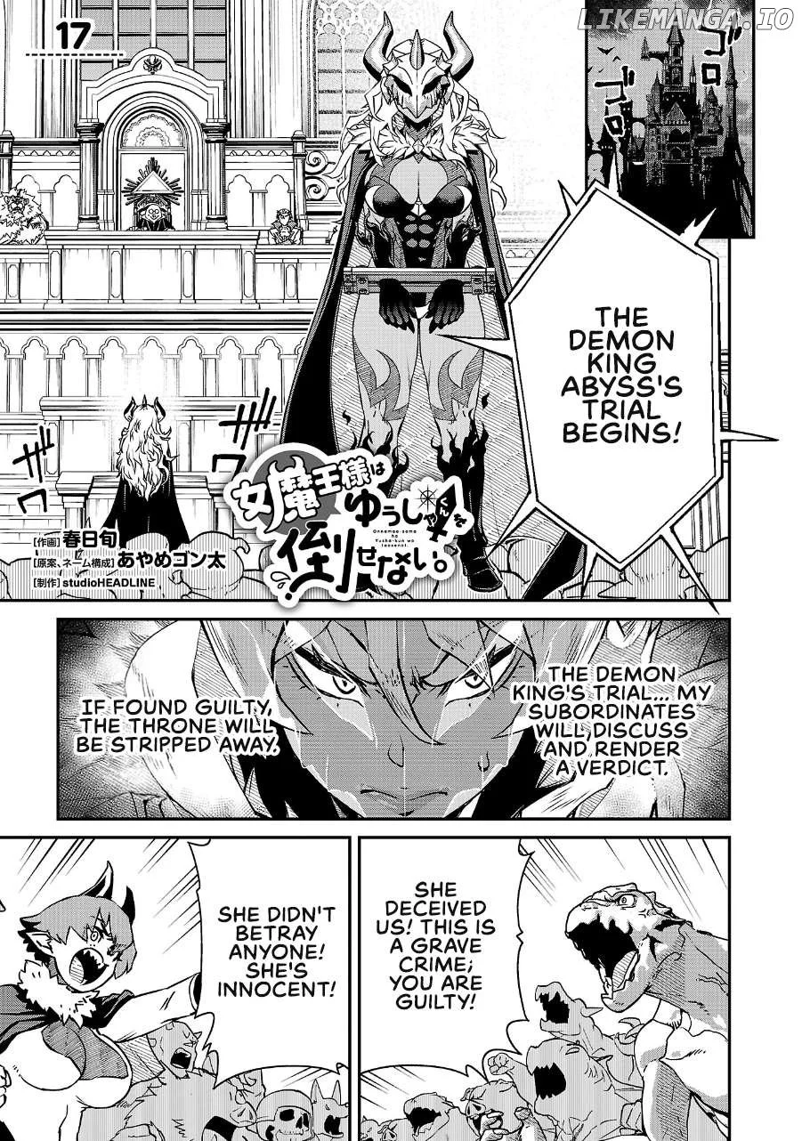 Onnamaou-Sama Wa Yuusha-Kun O Taosenai. Chapter 17 page 1