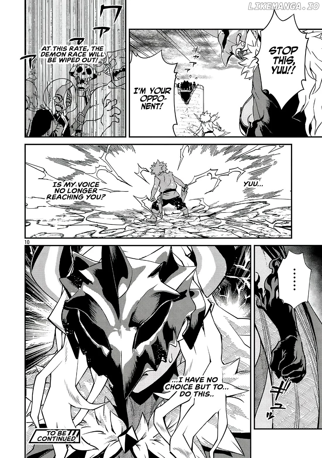 Onnamaou-Sama Wa Yuusha-Kun O Taosenai. Chapter 19.1 page 10