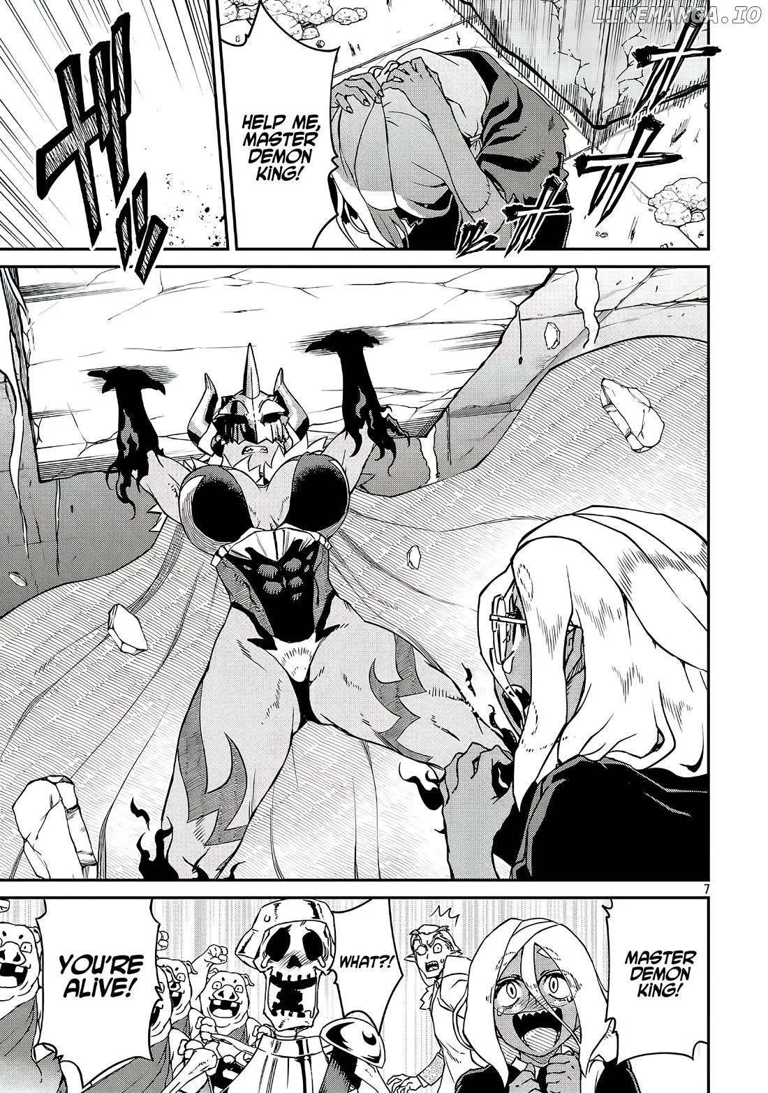 Onnamaou-Sama Wa Yuusha-Kun O Taosenai. Chapter 19.1 page 7