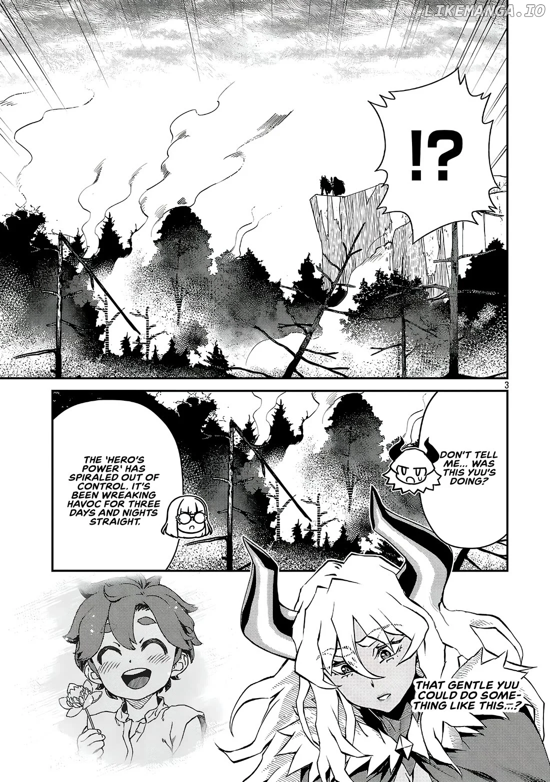 Onnamaou-Sama Wa Yuusha-Kun O Taosenai. Chapter 19.1 page 3