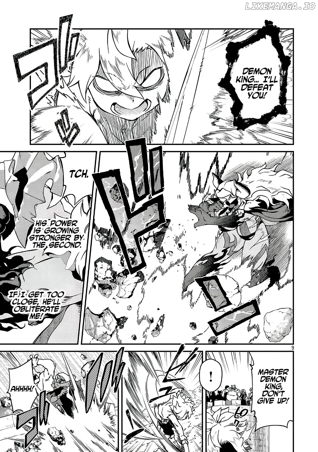 Onnamaou-Sama Wa Yuusha-Kun O Taosenai. Chapter 19.1 page 9