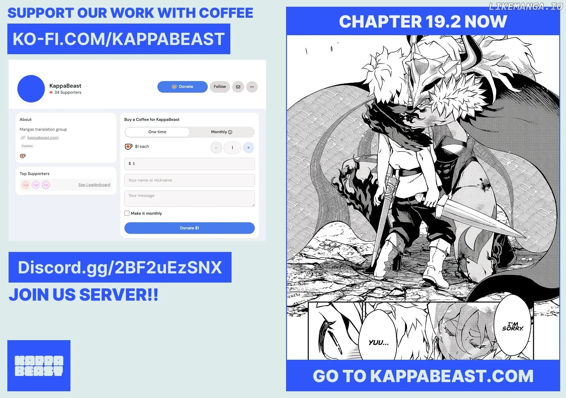 Onnamaou-Sama Wa Yuusha-Kun O Taosenai. Chapter 19.1 page 11