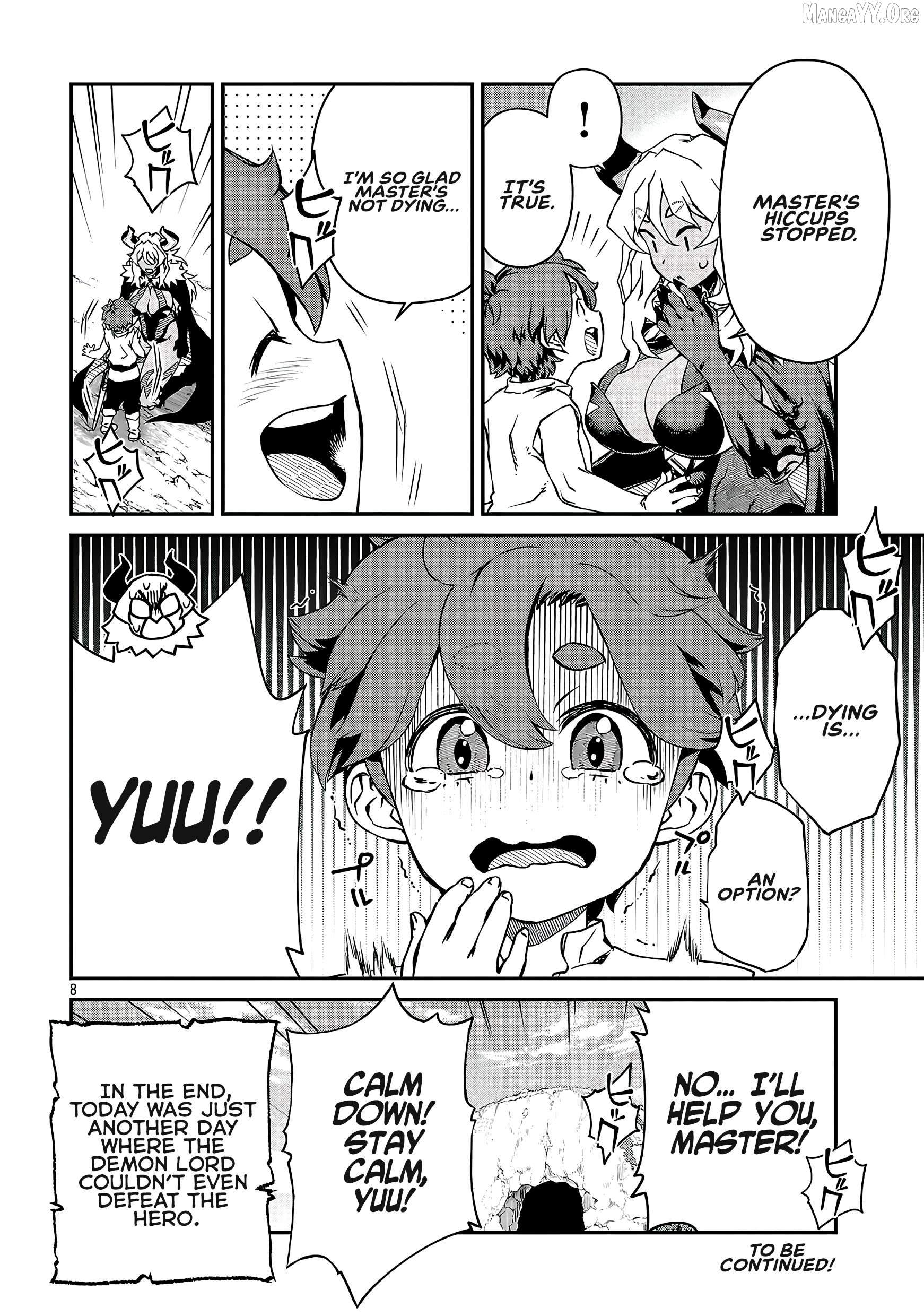Onnamaou-Sama Wa Yuusha-Kun O Taosenai. Chapter 22 page 8