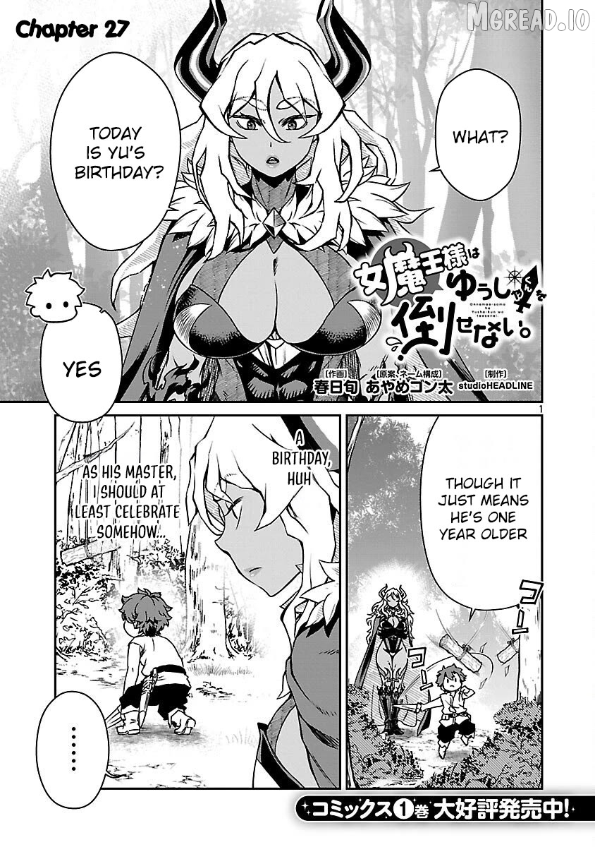 Onnamaou-Sama Wa Yuusha-Kun O Taosenai. Chapter 27 page 1