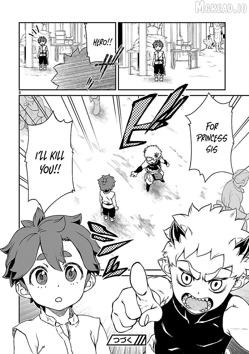 Onnamaou-Sama Wa Yuusha-Kun O Taosenai. Chapter 34 page 9