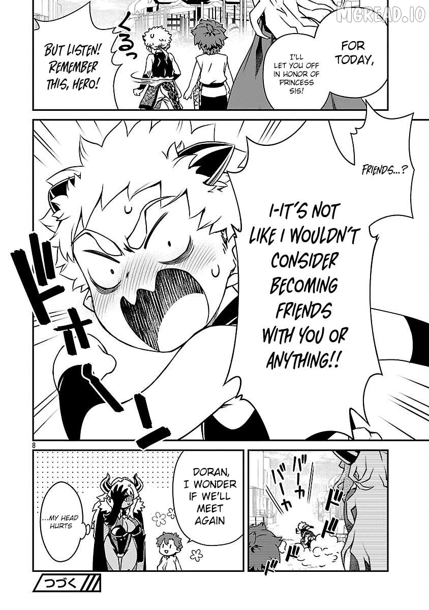 Onnamaou-Sama Wa Yuusha-Kun O Taosenai. Chapter 35 page 9