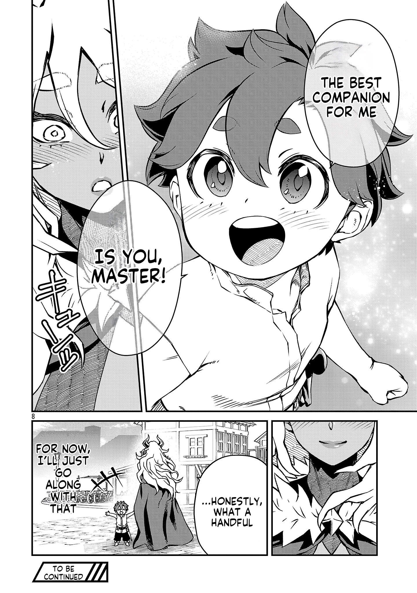 Onnamaou-Sama Wa Yuusha-Kun O Taosenai. Chapter 37 page 8