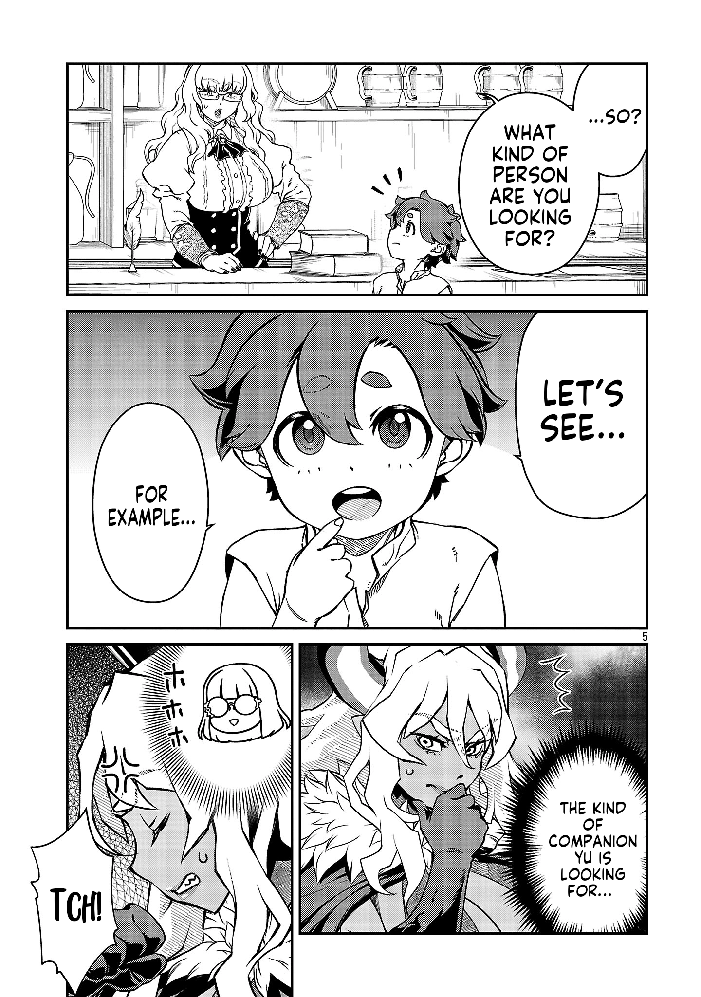 Onnamaou-Sama Wa Yuusha-Kun O Taosenai. Chapter 37 page 5