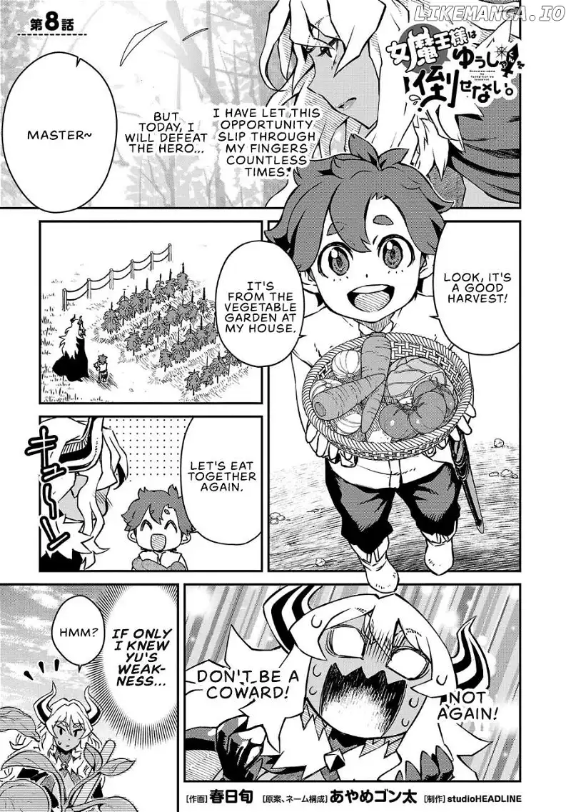 Onnamaou-Sama Wa Yuusha-Kun O Taosenai. Chapter 8 page 1