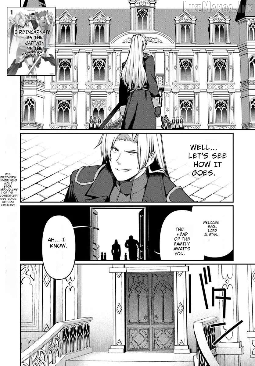 Ore, Akuyaku Kishidanchou ni Tensei suru Chapter 13.1 page 2