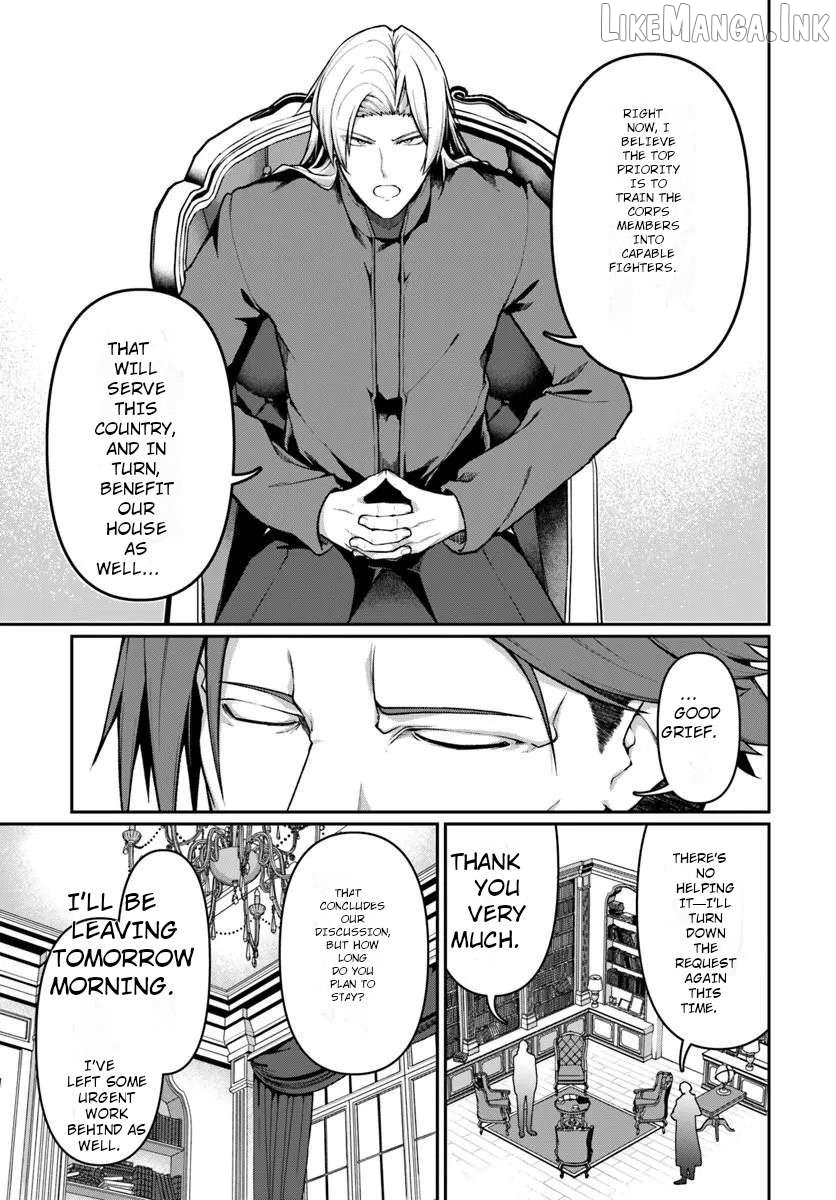Ore, Akuyaku Kishidanchou ni Tensei suru Chapter 14.2 page 9