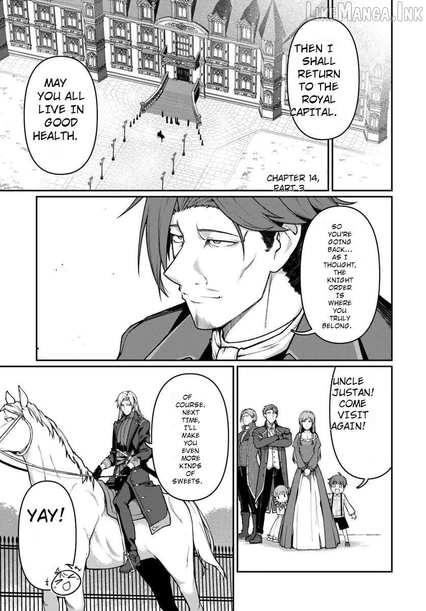 Ore, Akuyaku Kishidanchou ni Tensei suru Chapter 14.3 page 1