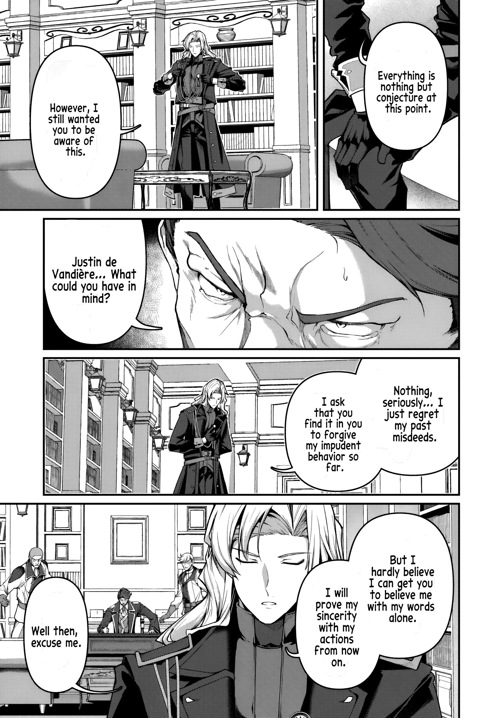 Ore, Akuyaku Kishidanchou ni Tensei suru Chapter 2 page 32