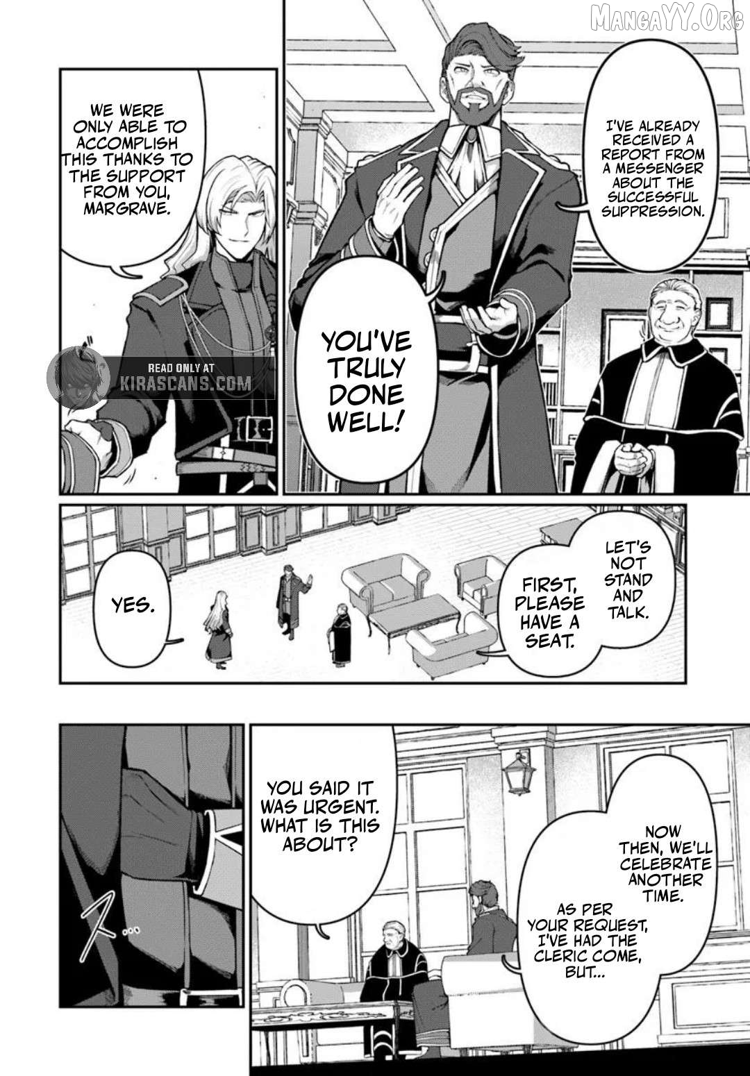 Ore, Akuyaku Kishidanchou ni Tensei suru Chapter 7.1 page 4