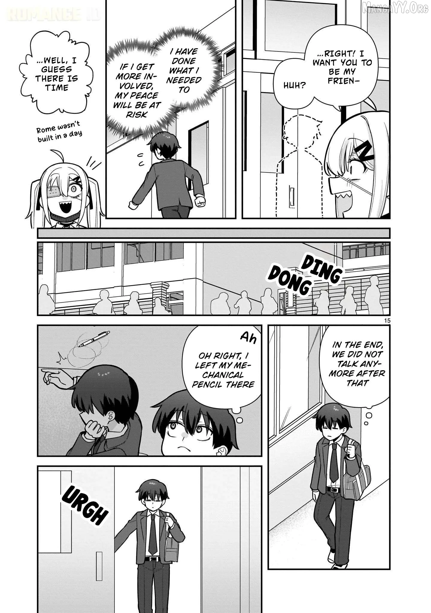Ore ga Inai to Sugu Chomeru Hakanagi Kasumi Chapter 1 page 16