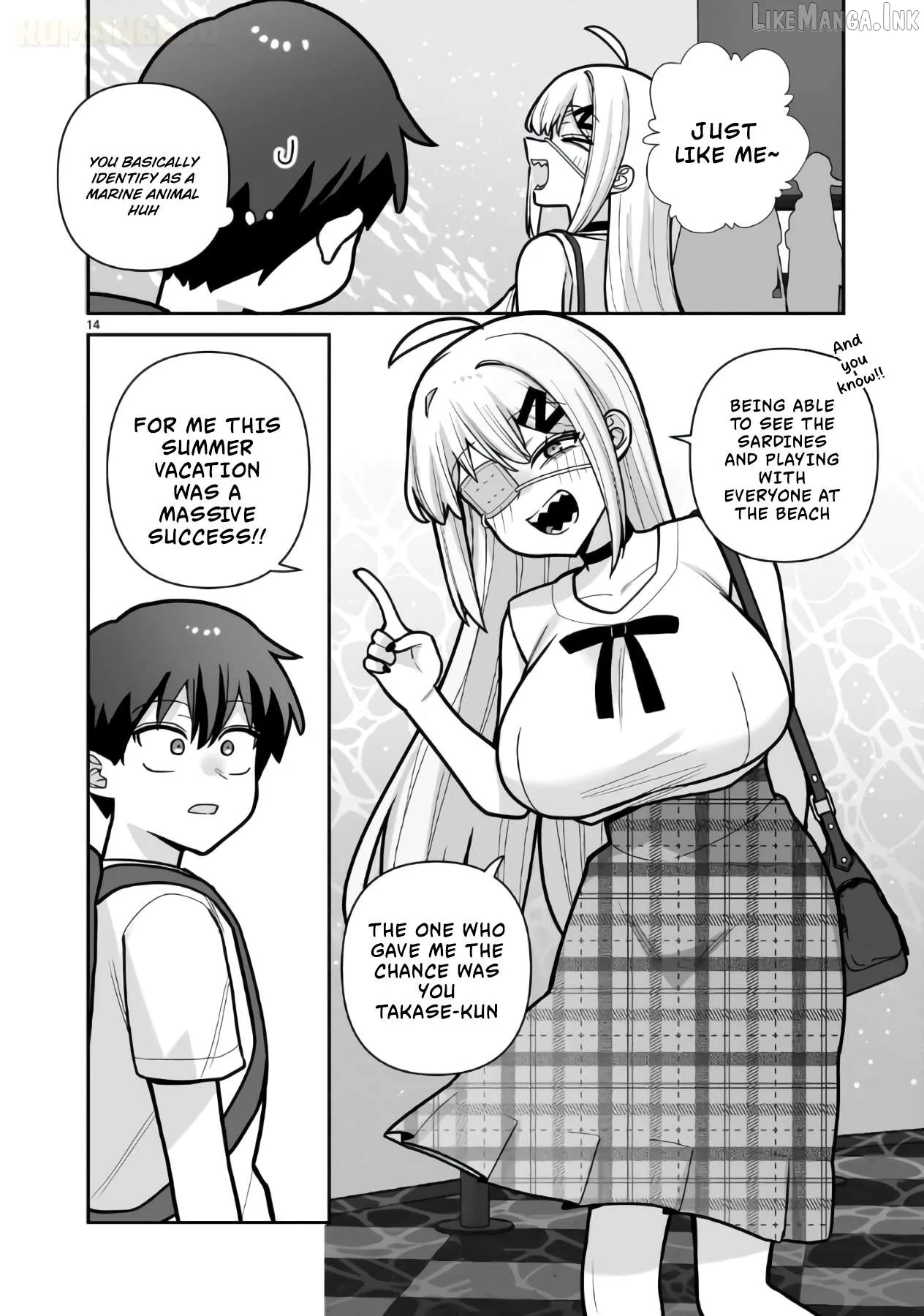 Ore ga Inai to Sugu Chomeru Hakanagi Kasumi Chapter 24 page 16