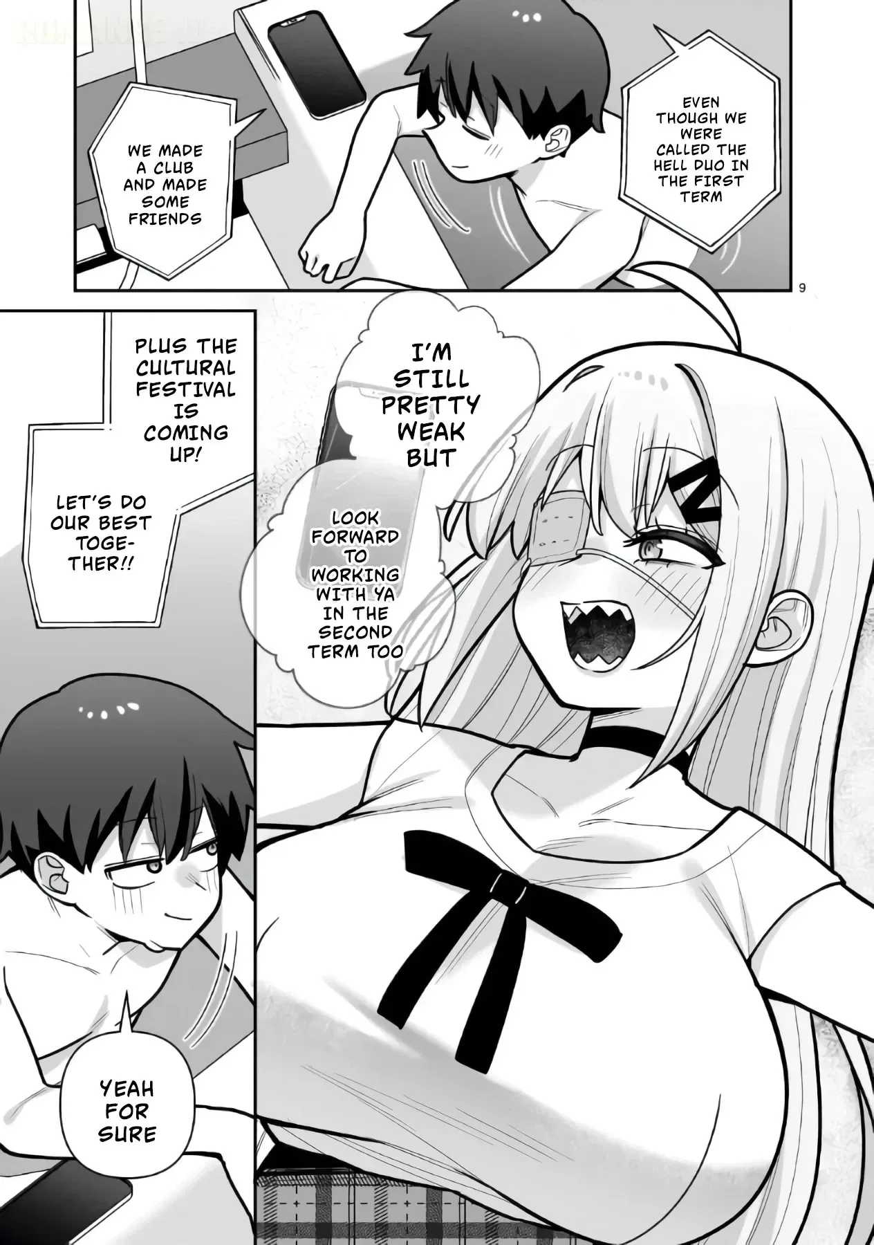 Ore ga Inai to Sugu Chomeru Hakanagi Kasumi Chapter 25 page 10