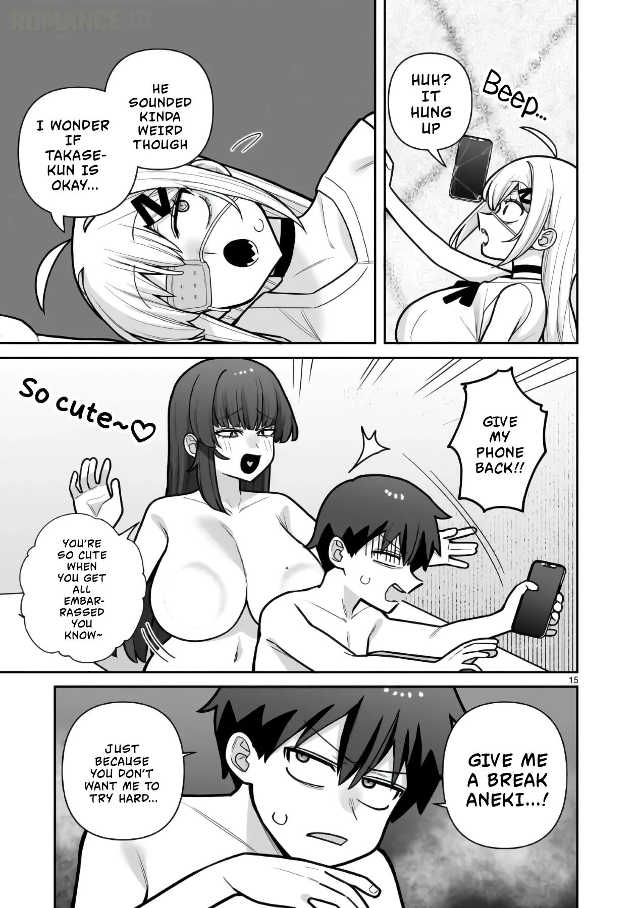 Ore ga Inai to Sugu Chomeru Hakanagi Kasumi Chapter 25 page 16