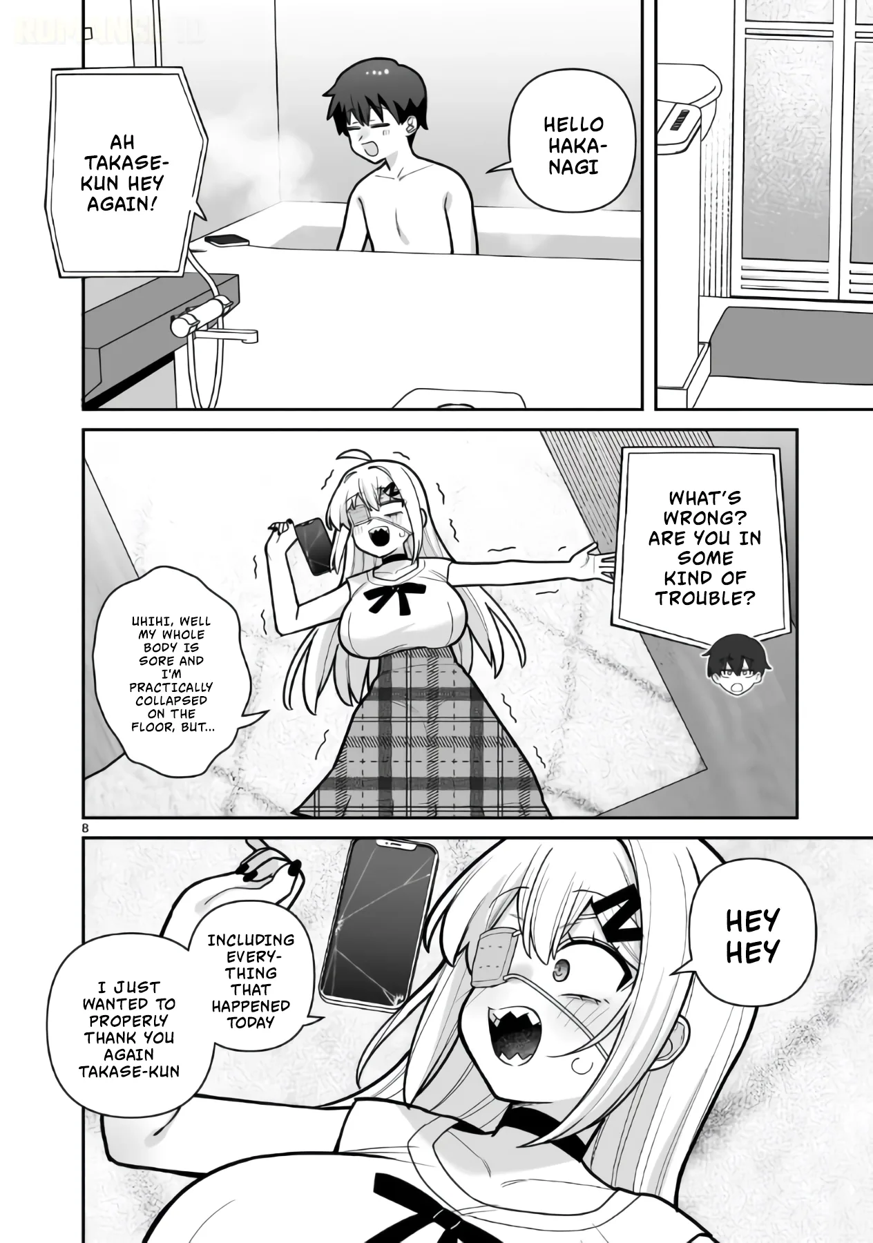 Ore ga Inai to Sugu Chomeru Hakanagi Kasumi Chapter 25 page 9