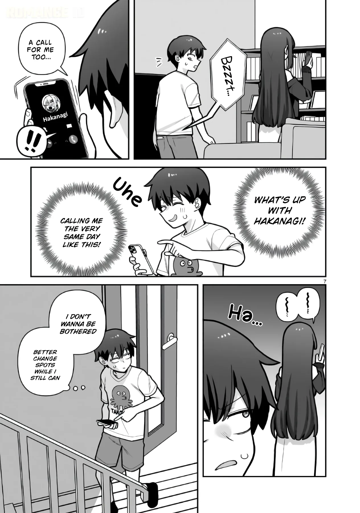 Ore ga Inai to Sugu Chomeru Hakanagi Kasumi Chapter 25 page 8