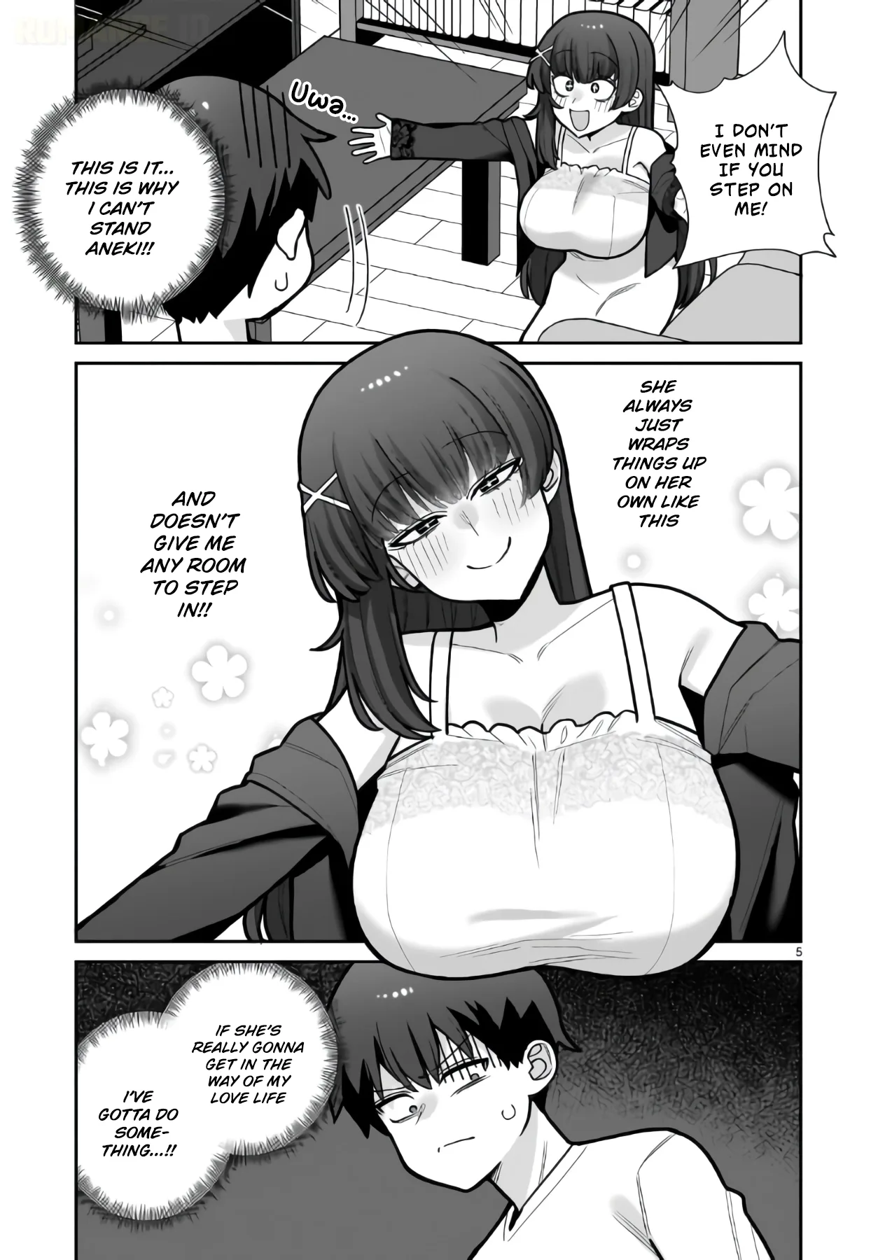 Ore ga Inai to Sugu Chomeru Hakanagi Kasumi Chapter 25 page 6
