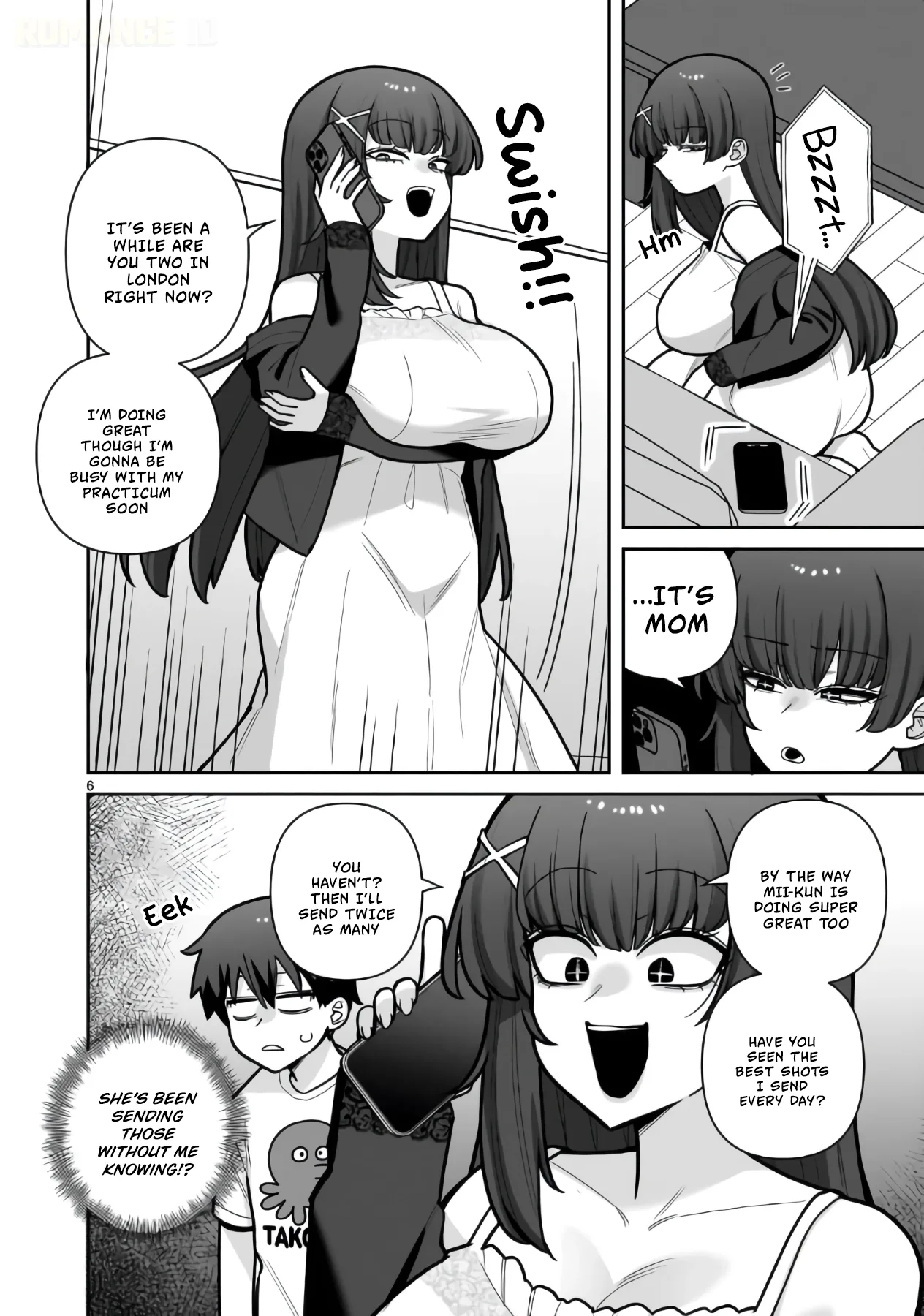 Ore ga Inai to Sugu Chomeru Hakanagi Kasumi Chapter 25 page 7