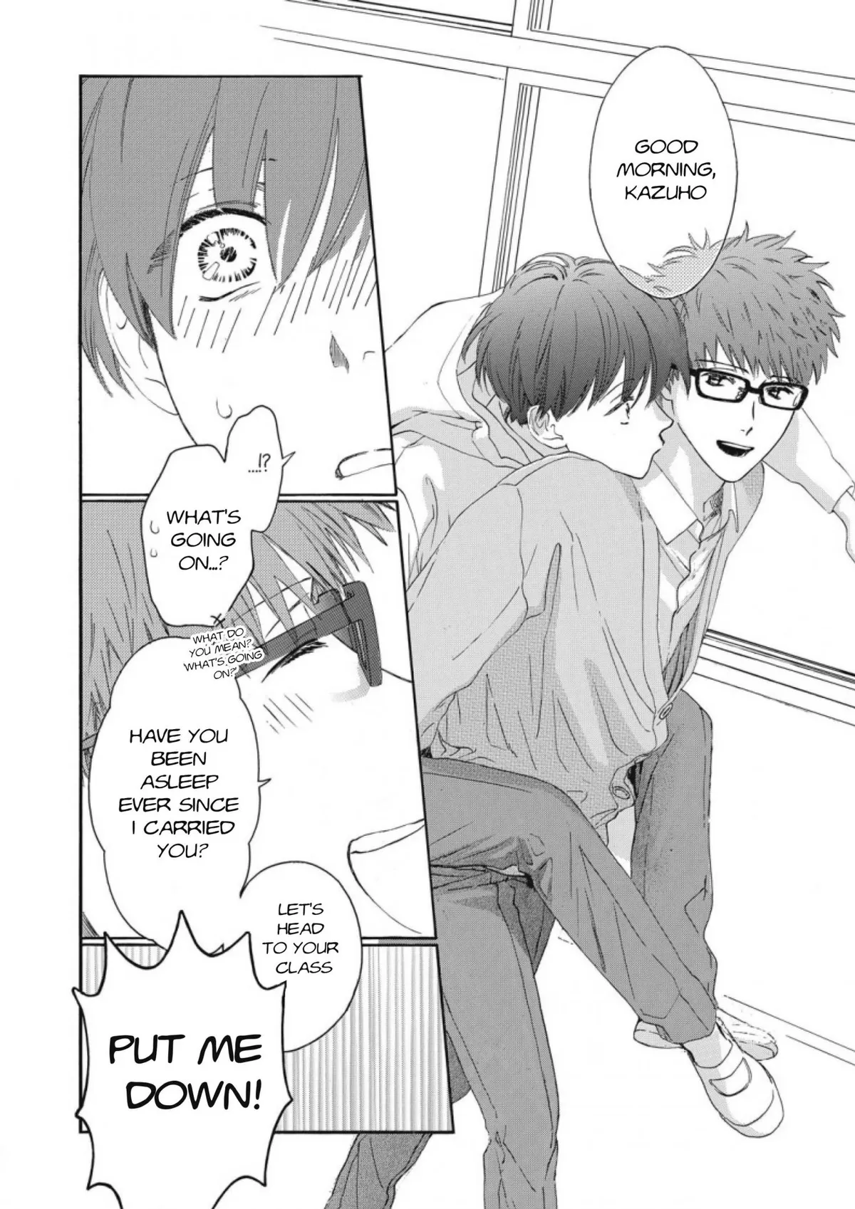 Ore ga Sukitte Ittara Dou suru? Chapter 1 page 7