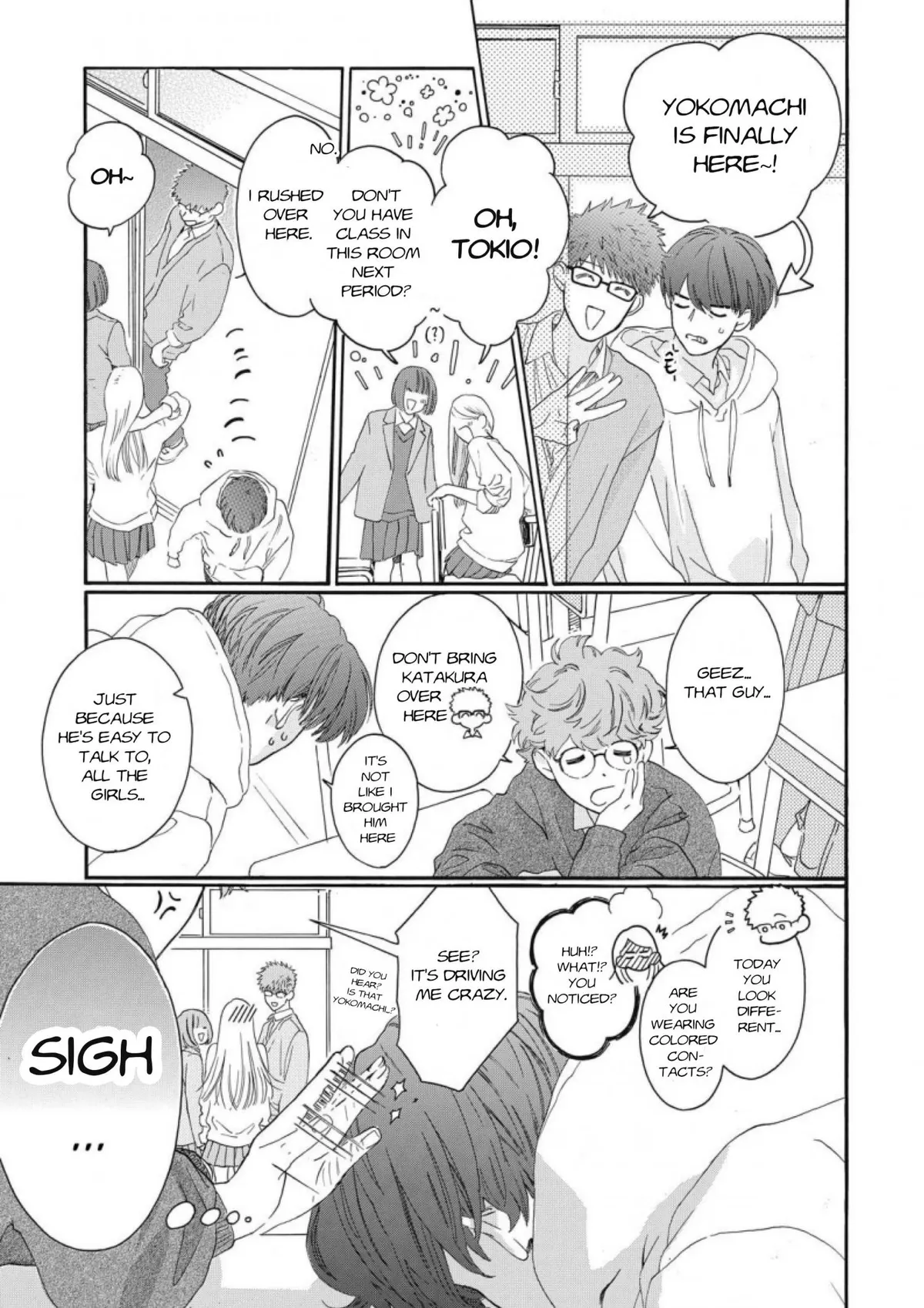 Ore ga Sukitte Ittara Dou suru? Chapter 1 page 8