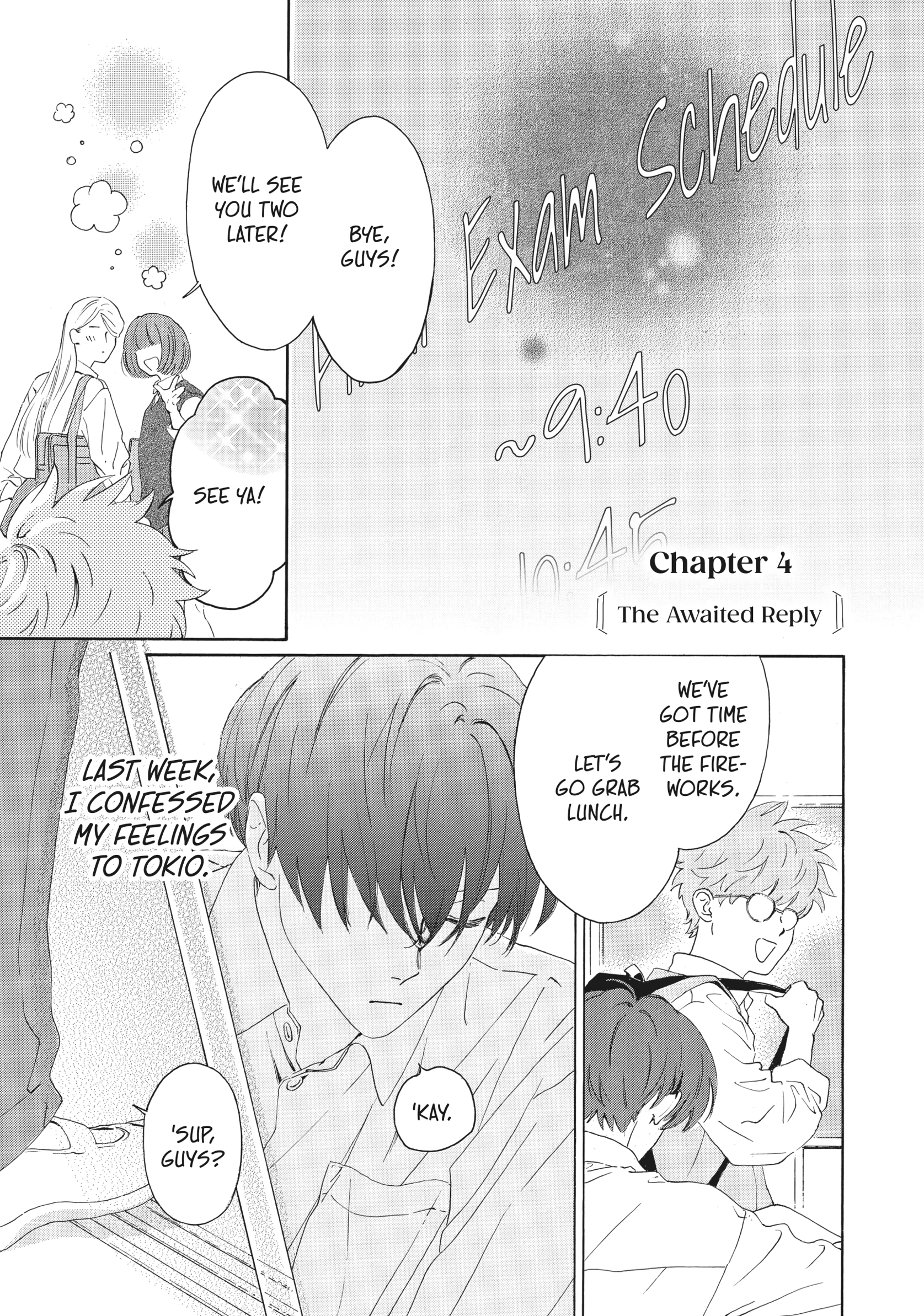 Ore ga Sukitte Ittara Dou suru? Chapter 4 page 1