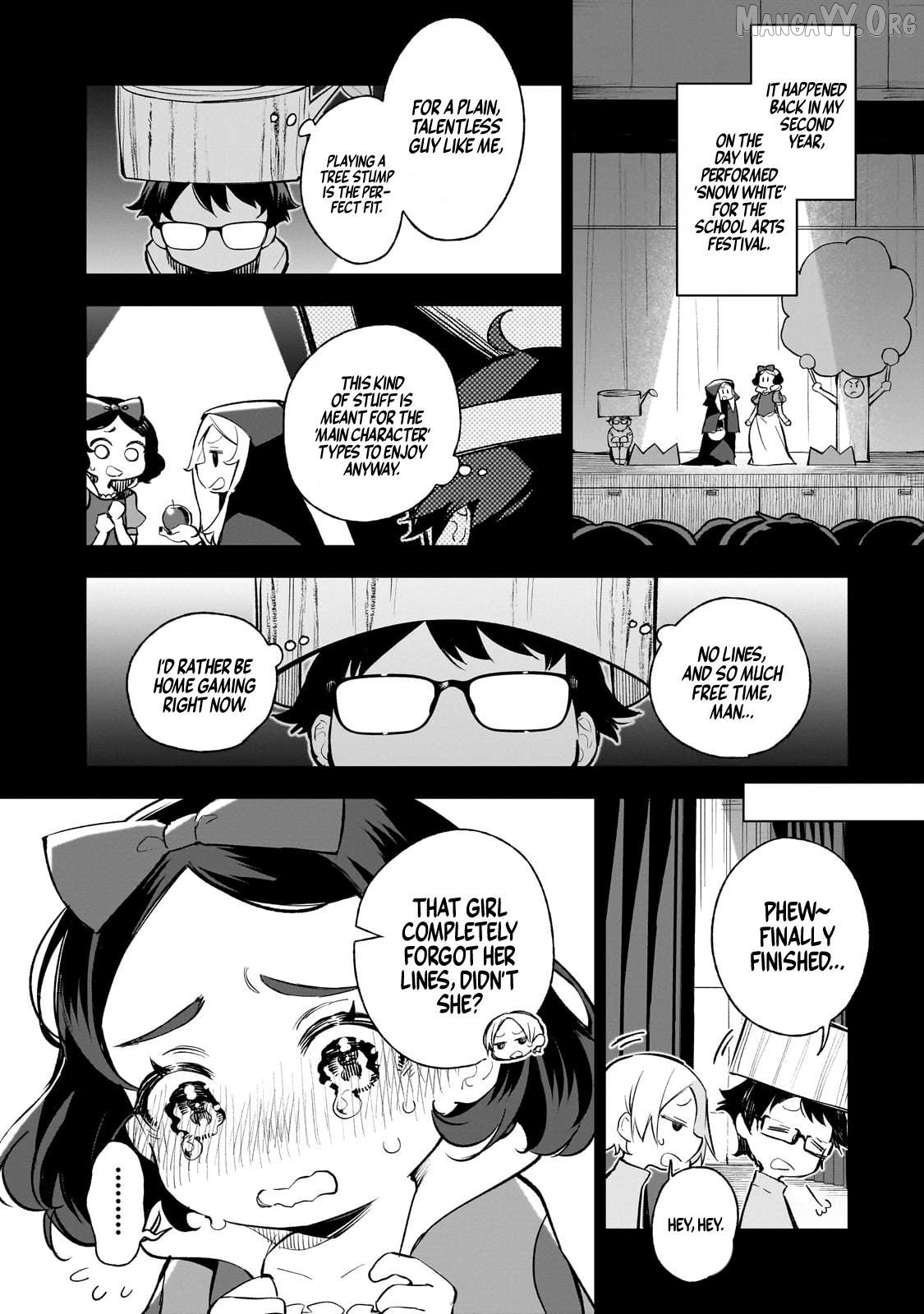 Ore wa Gakuen Zunou Battle no Ensyutsuka!: Jishou Mob ga Kage kara Egaku Saikyou Shujinkou Musou Scenario Chapter 1 page 6
