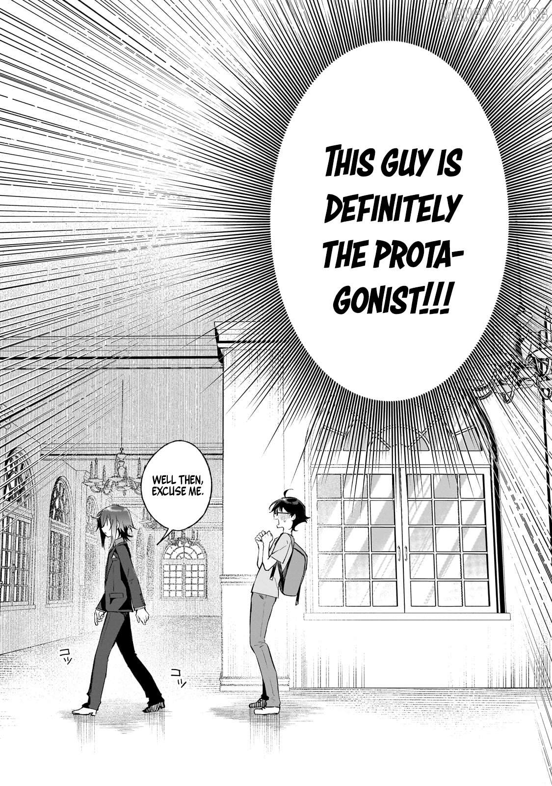Ore wa Gakuen Zunou Battle no Ensyutsuka!: Jishou Mob ga Kage kara Egaku Saikyou Shujinkou Musou Scenario Chapter 1 page 30