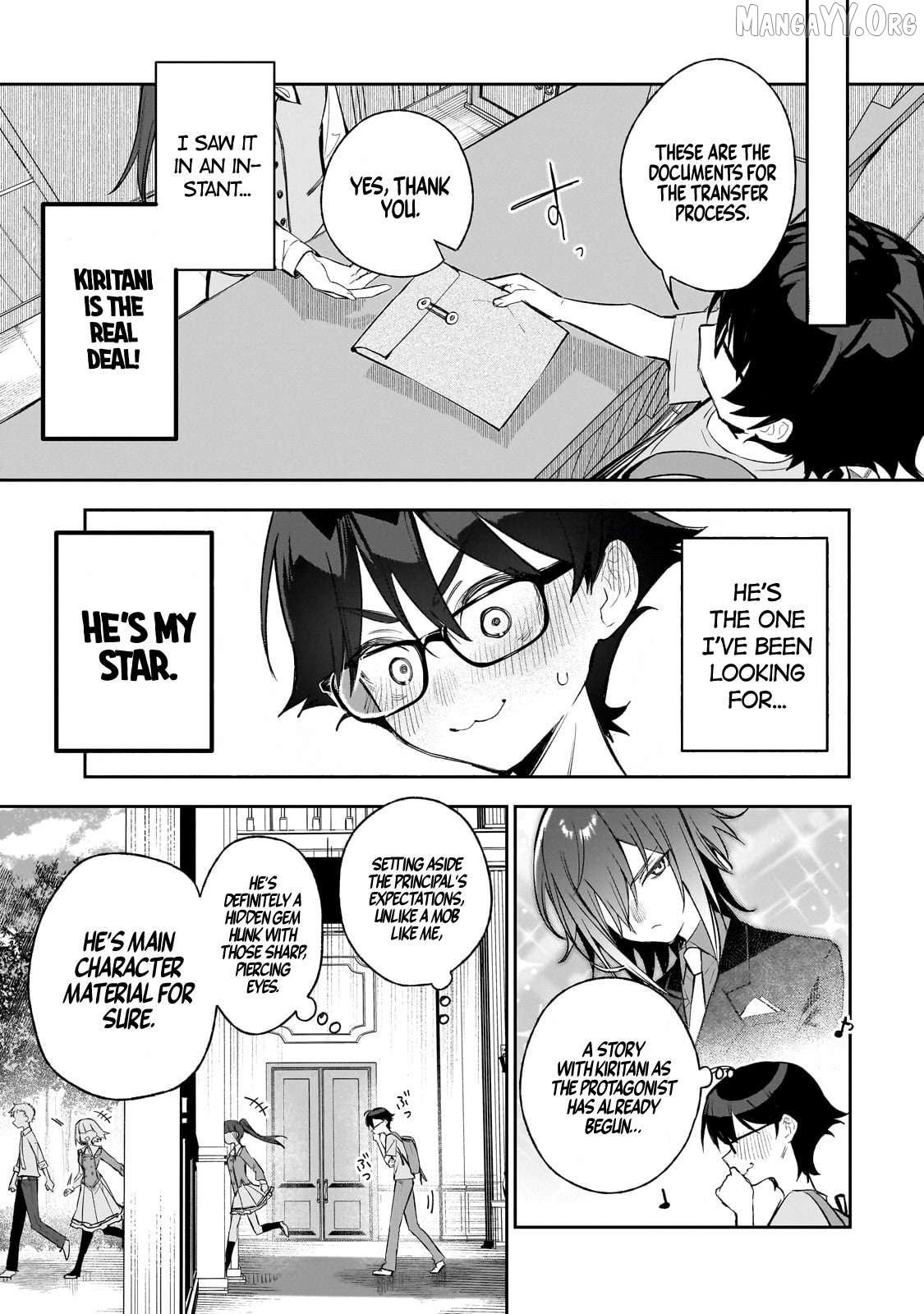 Ore wa Gakuen Zunou Battle no Ensyutsuka!: Jishou Mob ga Kage kara Egaku Saikyou Shujinkou Musou Scenario Chapter 1 page 31