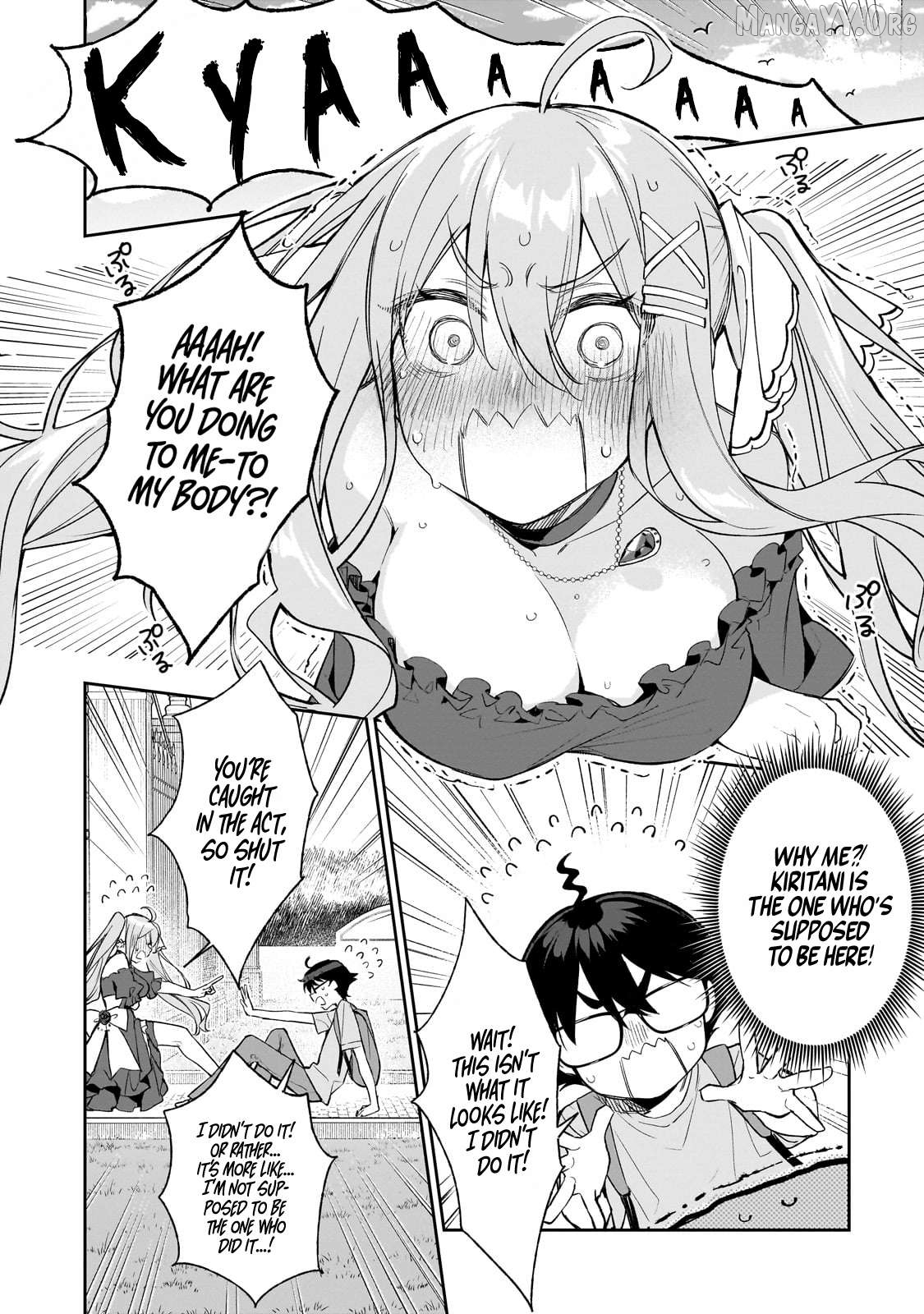 Ore wa Gakuen Zunou Battle no Ensyutsuka!: Jishou Mob ga Kage kara Egaku Saikyou Shujinkou Musou Scenario Chapter 1 page 44
