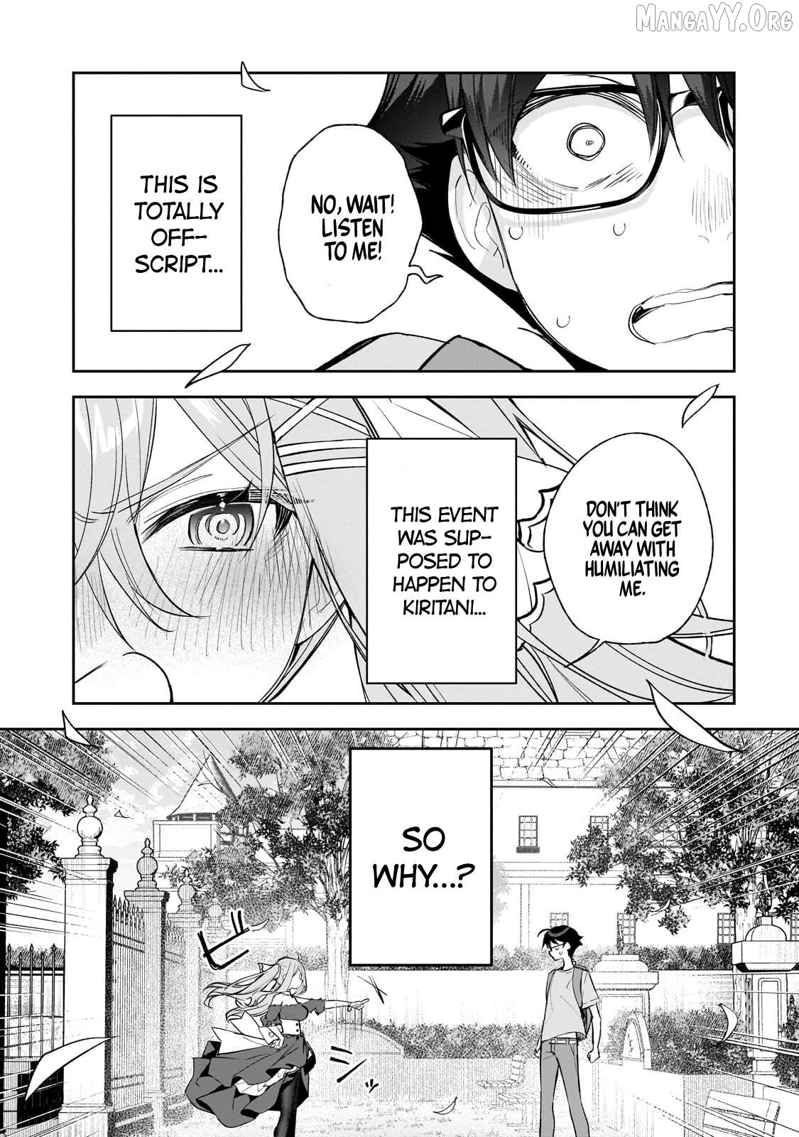 Ore wa Gakuen Zunou Battle no Ensyutsuka!: Jishou Mob ga Kage kara Egaku Saikyou Shujinkou Musou Scenario Chapter 1 page 46
