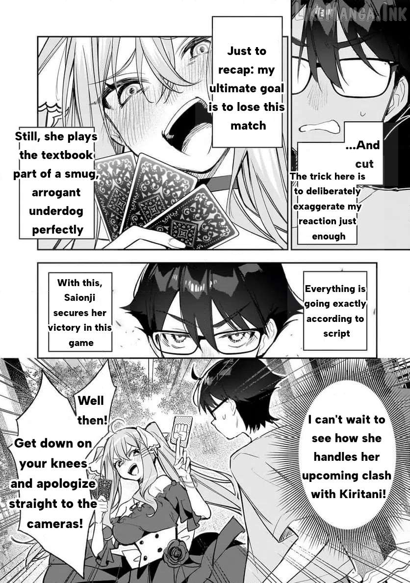 Ore wa Gakuen Zunou Battle no Ensyutsuka!: Jishou Mob ga Kage kara Egaku Saikyou Shujinkou Musou Scenario Chapter 2 page 23