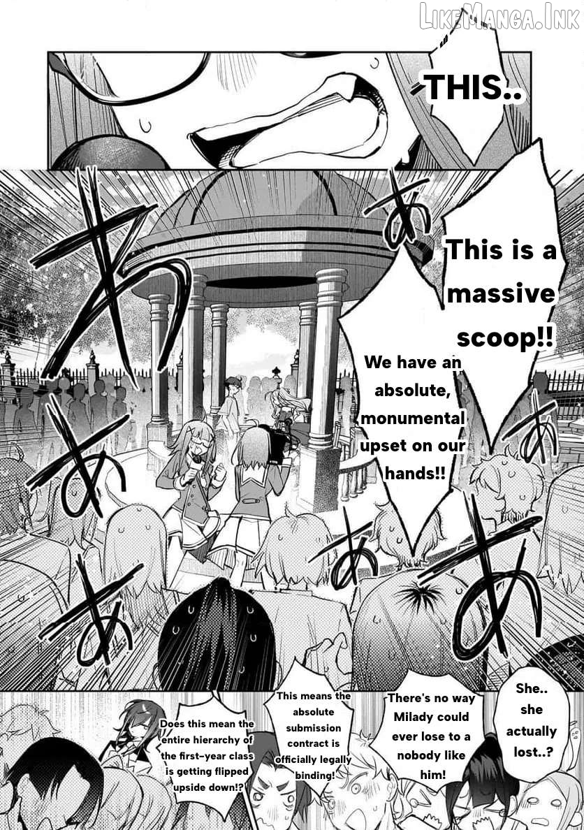 Ore wa Gakuen Zunou Battle no Ensyutsuka!: Jishou Mob ga Kage kara Egaku Saikyou Shujinkou Musou Scenario Chapter 2 page 35