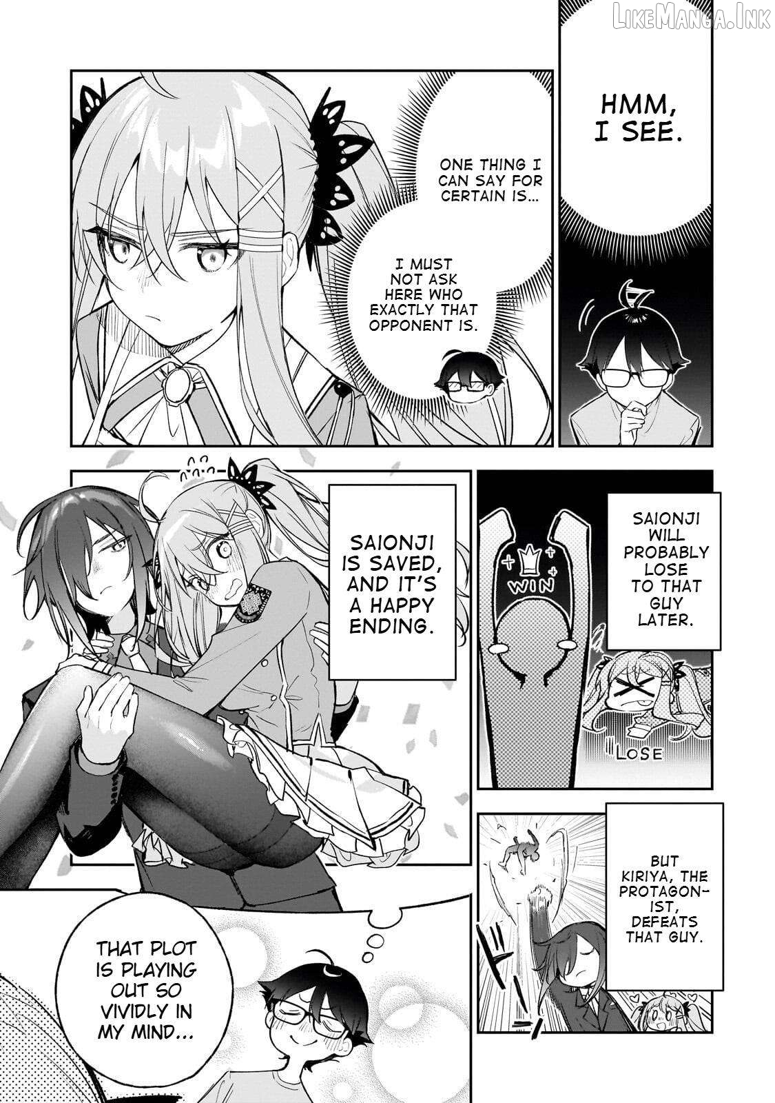 Ore wa Gakuen Zunou Battle no Ensyutsuka!: Jishou Mob ga Kage kara Egaku Saikyou Shujinkou Musou Scenario Chapter 3.1 page 13