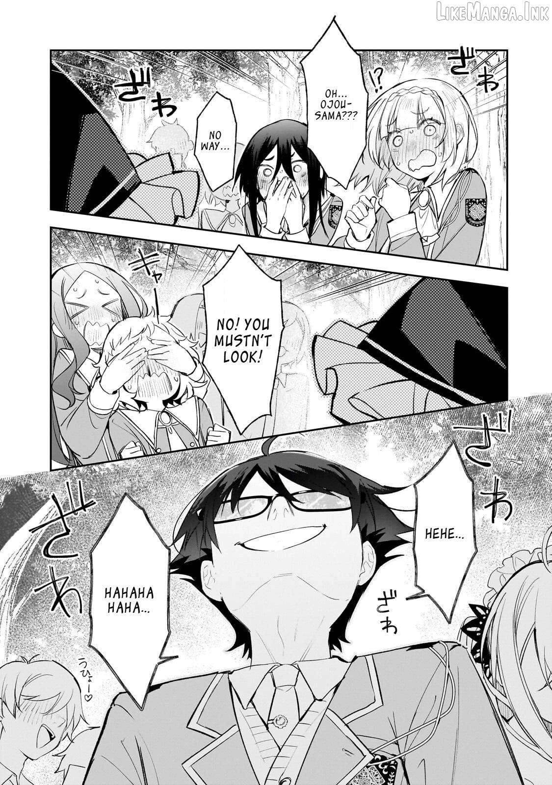 Ore wa Gakuen Zunou Battle no Ensyutsuka!: Jishou Mob ga Kage kara Egaku Saikyou Shujinkou Musou Scenario Chapter 3.2 page 1