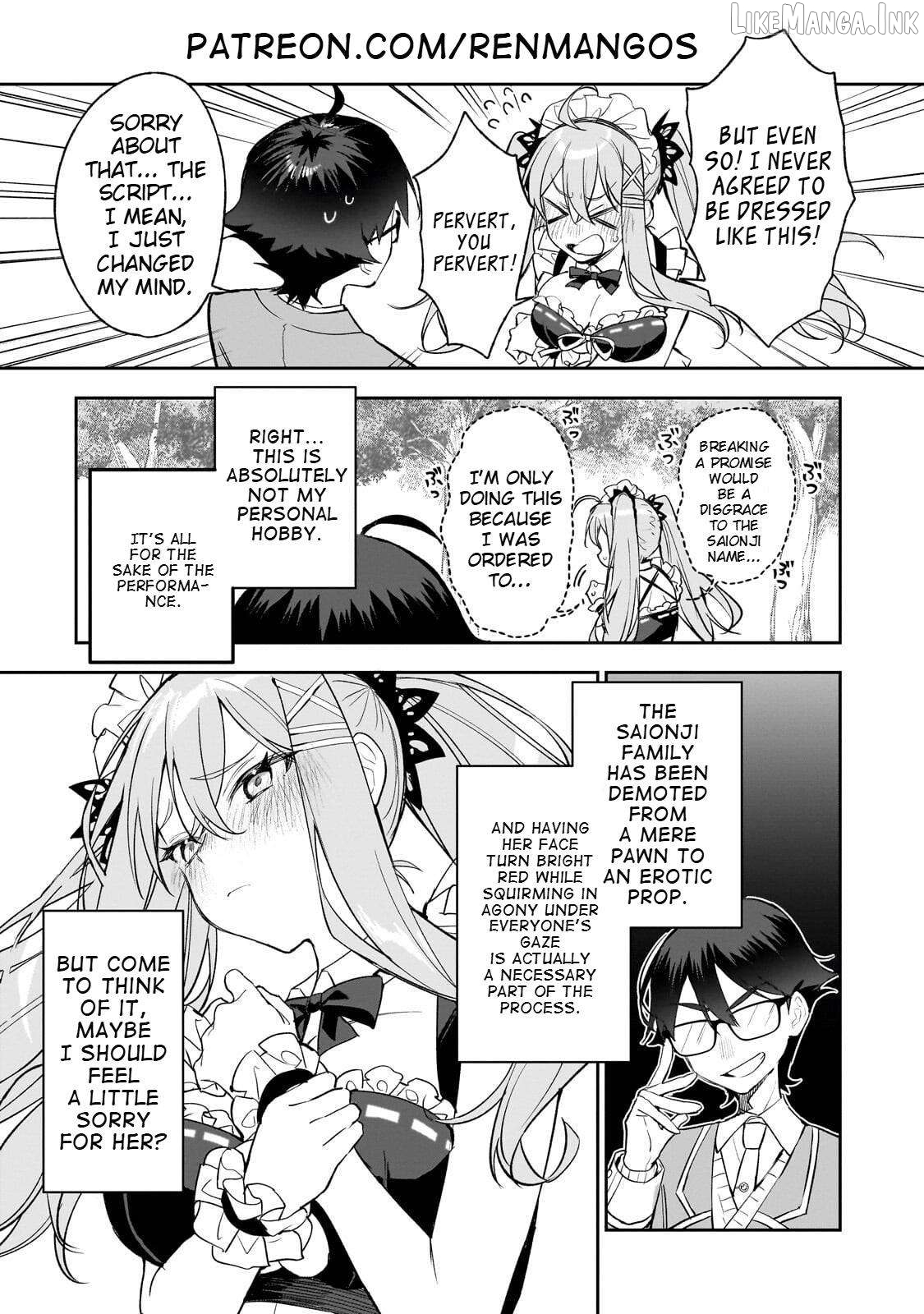 Ore wa Gakuen Zunou Battle no Ensyutsuka!: Jishou Mob ga Kage kara Egaku Saikyou Shujinkou Musou Scenario Chapter 3.2 page 4