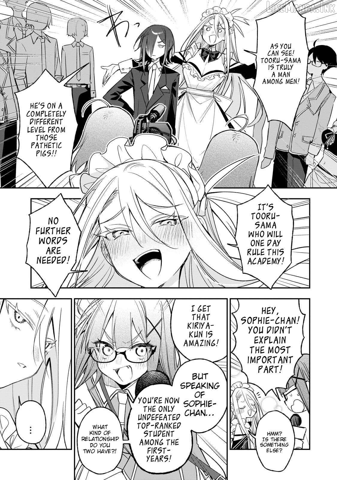 Ore wa Gakuen Zunou Battle no Ensyutsuka!: Jishou Mob ga Kage kara Egaku Saikyou Shujinkou Musou Scenario Chapter 4.1 page 7