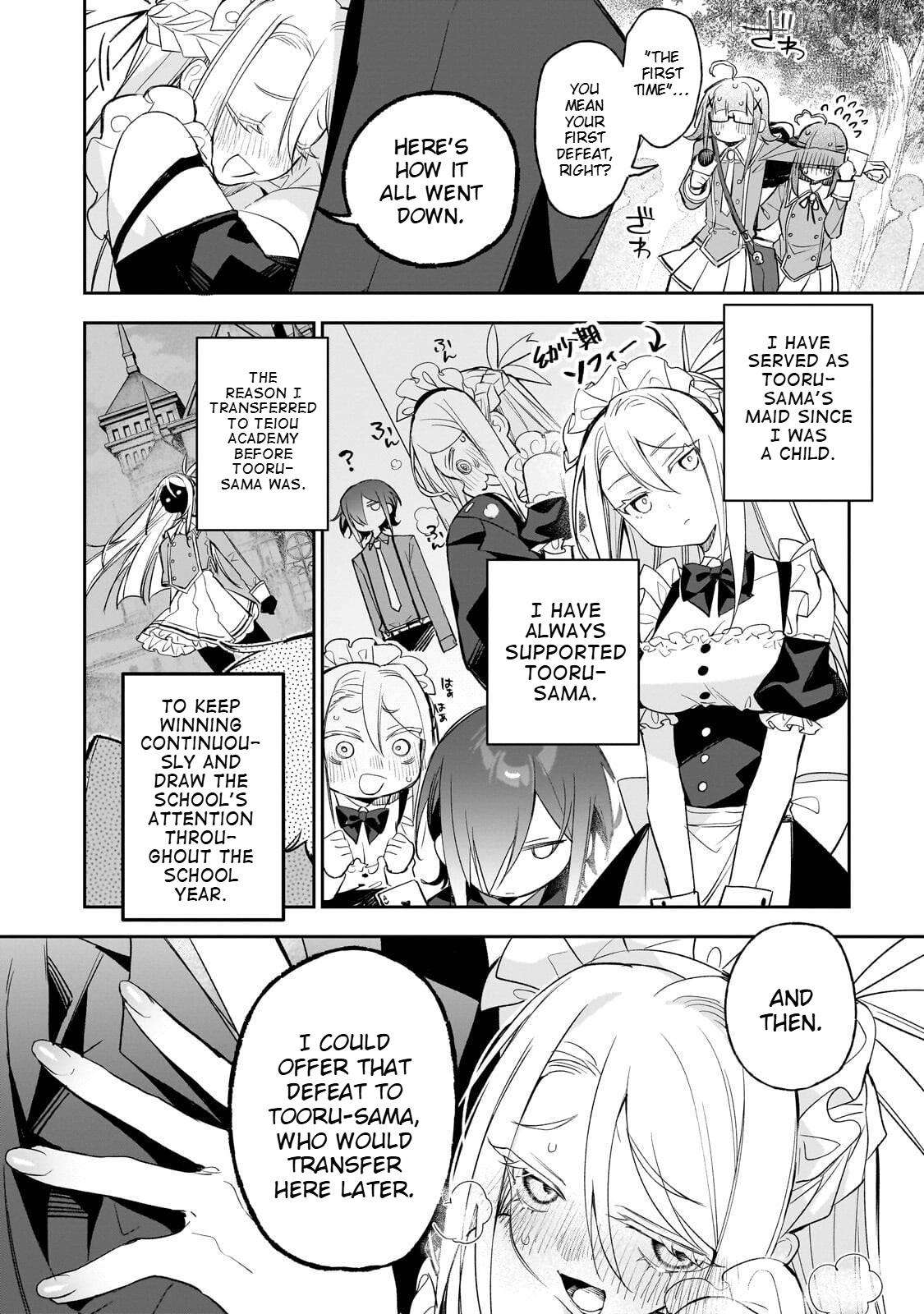 Ore wa Gakuen Zunou Battle no Ensyutsuka!: Jishou Mob ga Kage kara Egaku Saikyou Shujinkou Musou Scenario Chapter 4.1 page 9