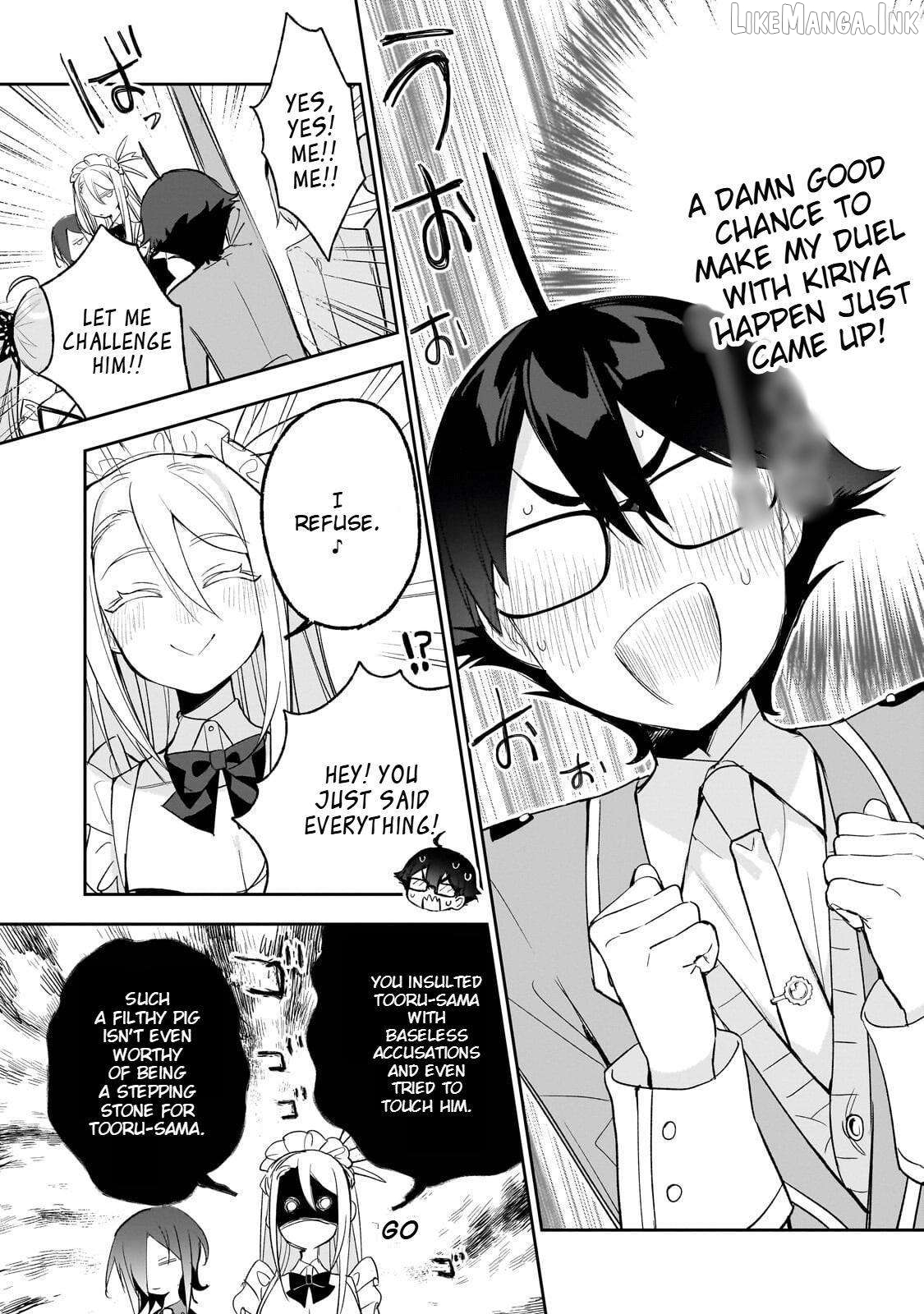 Ore wa Gakuen Zunou Battle no Ensyutsuka!: Jishou Mob ga Kage kara Egaku Saikyou Shujinkou Musou Scenario Chapter 4.2 page 5