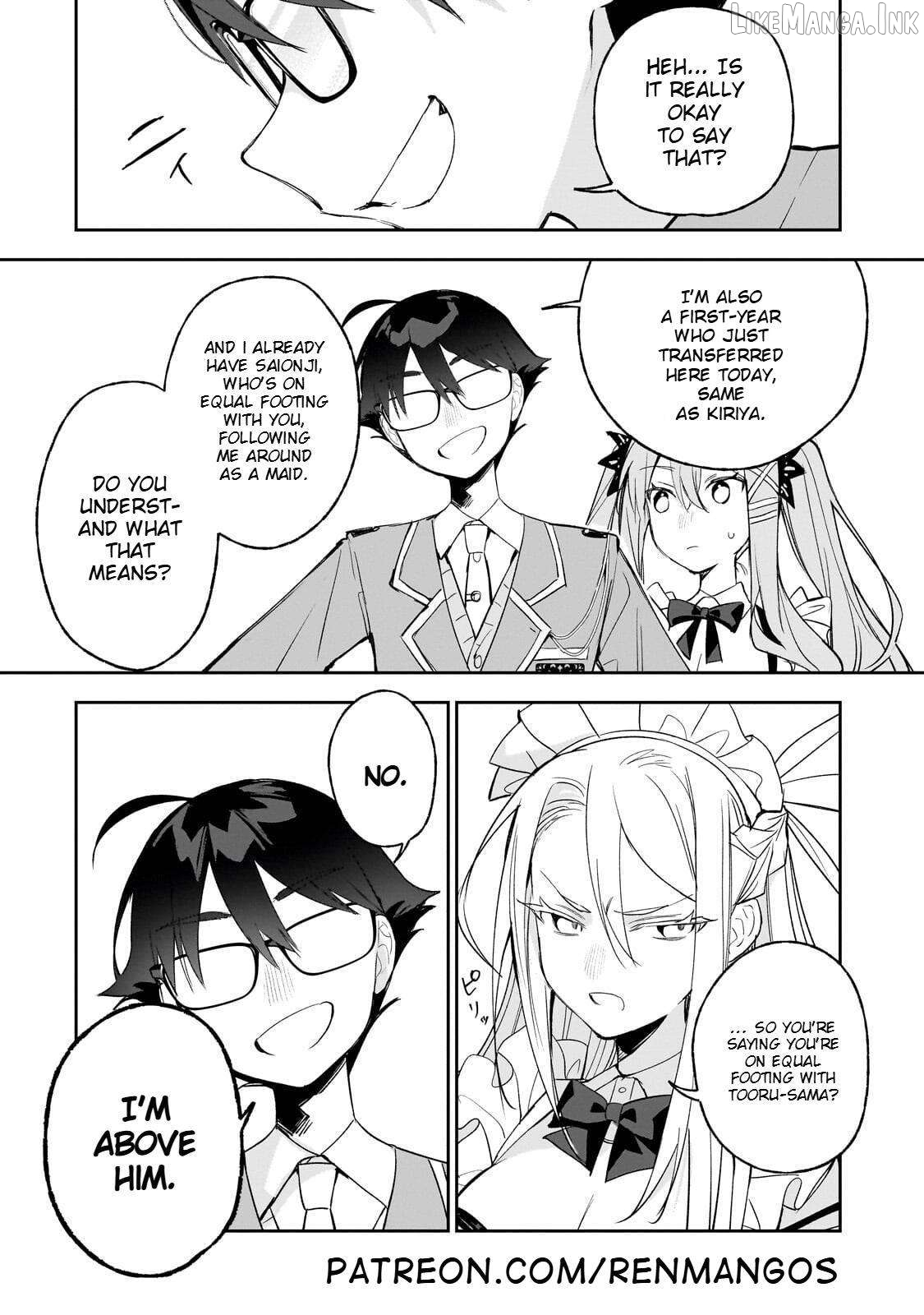 Ore wa Gakuen Zunou Battle no Ensyutsuka!: Jishou Mob ga Kage kara Egaku Saikyou Shujinkou Musou Scenario Chapter 4.2 page 6