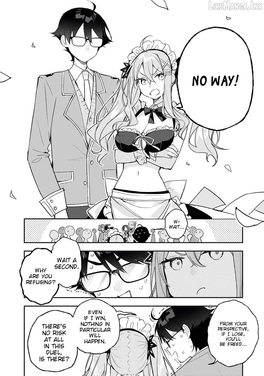 Ore wa Gakuen Zunou Battle no Ensyutsuka!: Jishou Mob ga Kage kara Egaku Saikyou Shujinkou Musou Scenario Chapter 4.2 page 11