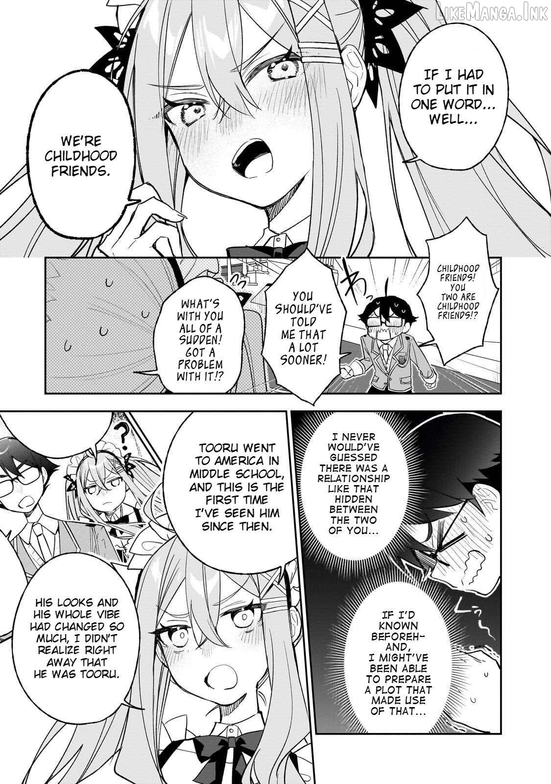 Ore wa Gakuen Zunou Battle no Ensyutsuka!: Jishou Mob ga Kage kara Egaku Saikyou Shujinkou Musou Scenario Chapter 4.3 page 3