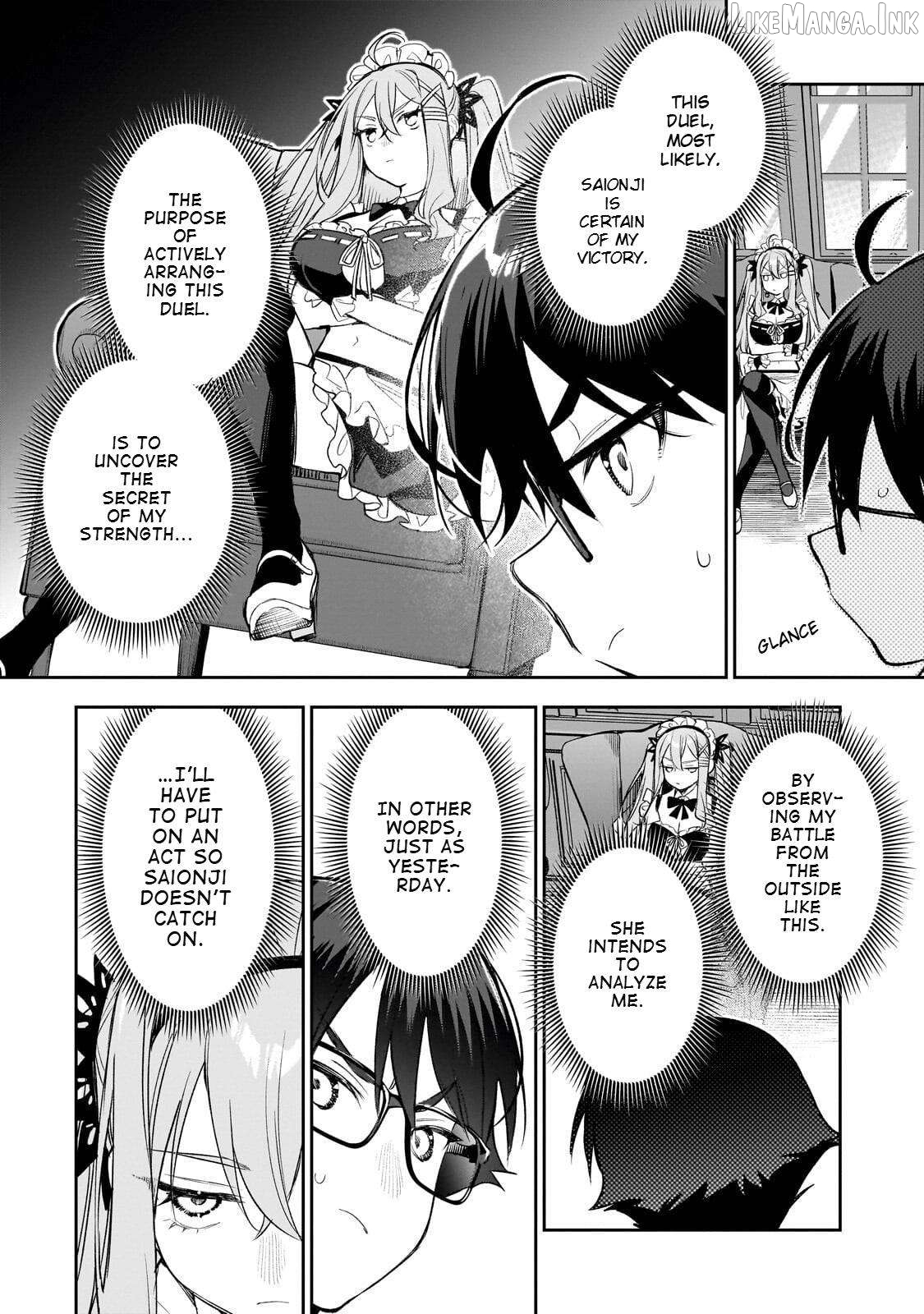 Ore wa Gakuen Zunou Battle no Ensyutsuka!: Jishou Mob ga Kage kara Egaku Saikyou Shujinkou Musou Scenario Chapter 5 page 4