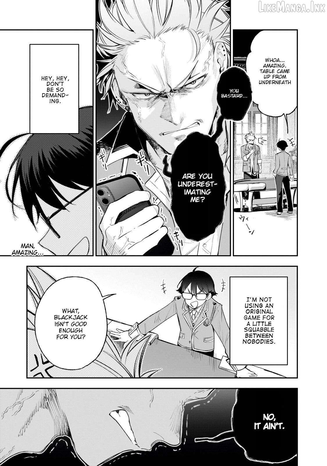 Ore wa Gakuen Zunou Battle no Ensyutsuka!: Jishou Mob ga Kage kara Egaku Saikyou Shujinkou Musou Scenario Chapter 5 page 6
