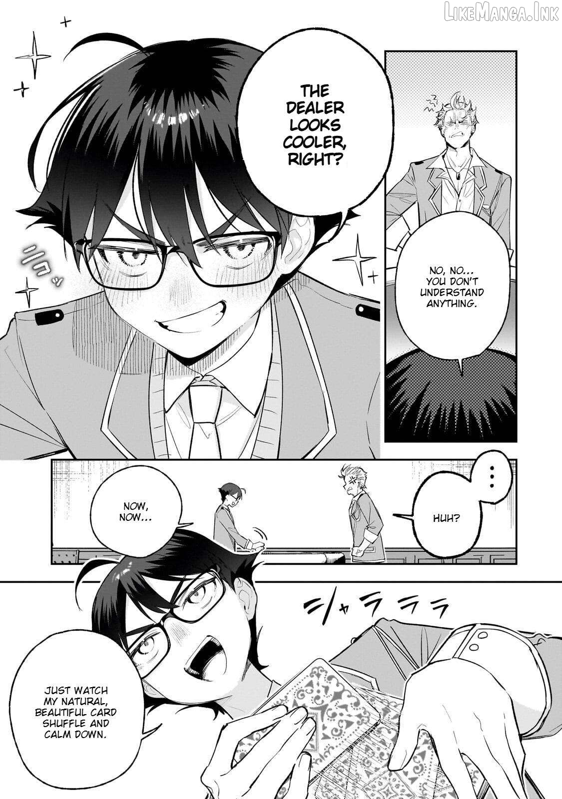 Ore wa Gakuen Zunou Battle no Ensyutsuka!: Jishou Mob ga Kage kara Egaku Saikyou Shujinkou Musou Scenario Chapter 5 page 9