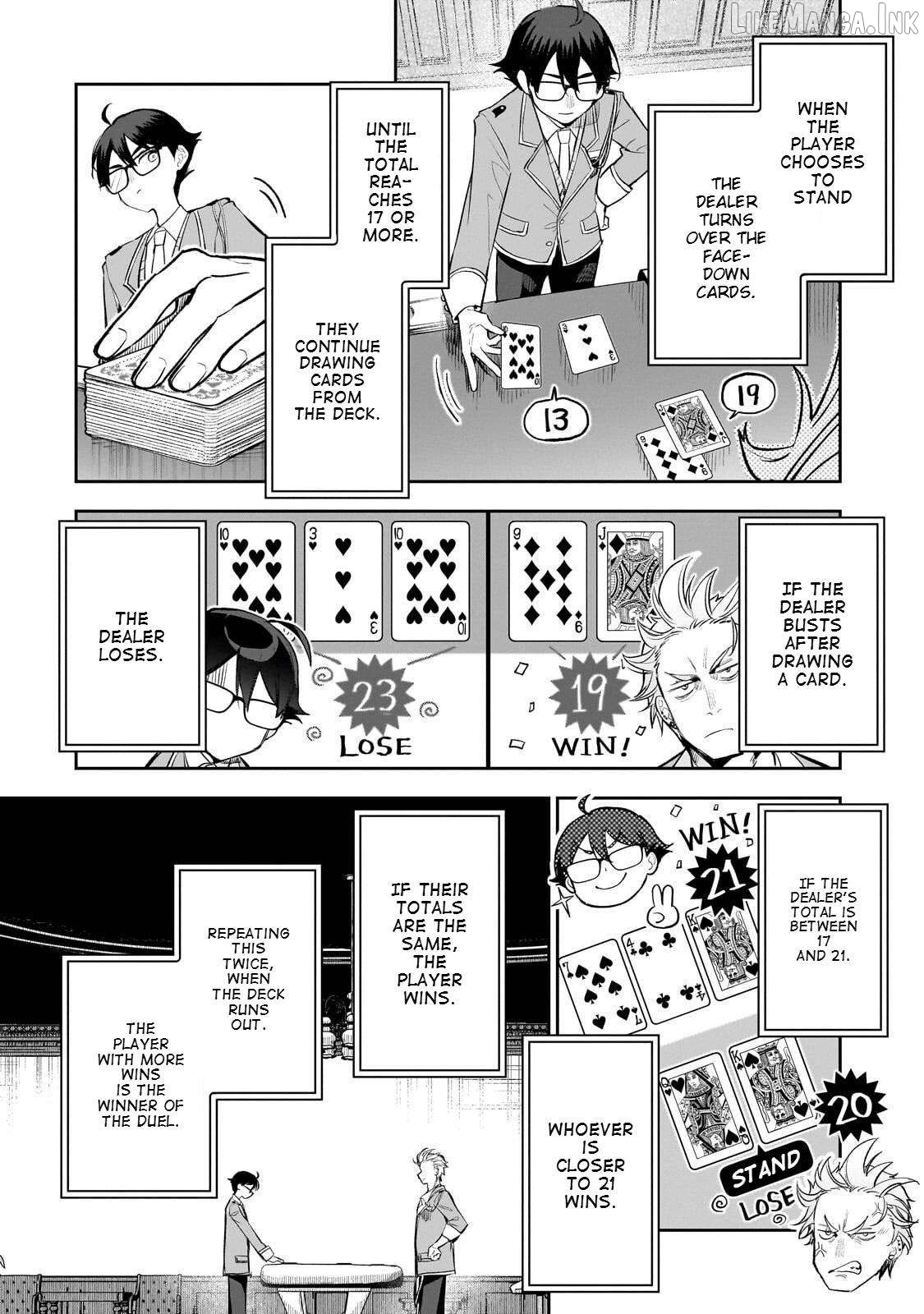 Ore wa Gakuen Zunou Battle no Ensyutsuka!: Jishou Mob ga Kage kara Egaku Saikyou Shujinkou Musou Scenario Chapter 5 page 13